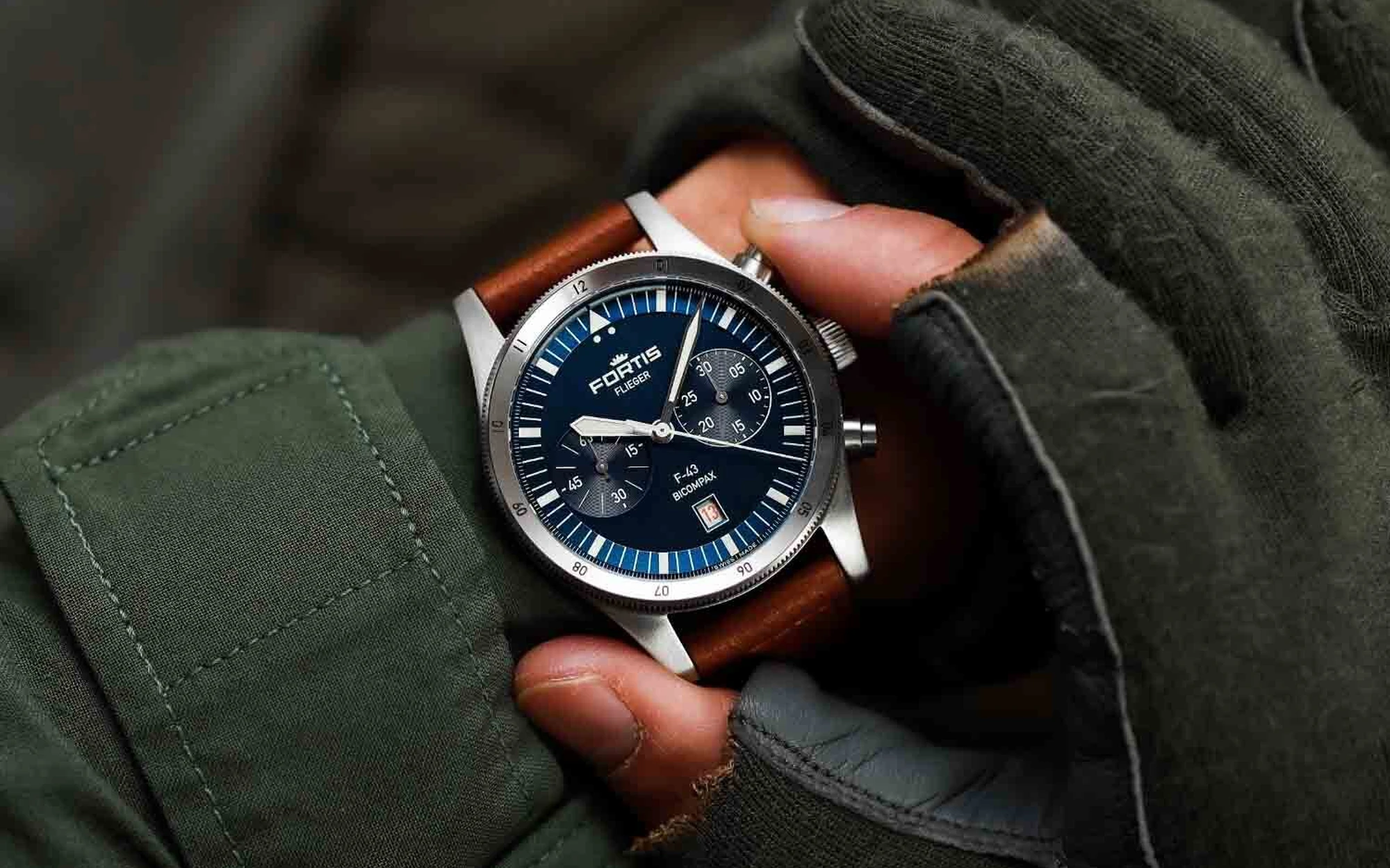 Fortis flieger f 43 bicompax 28