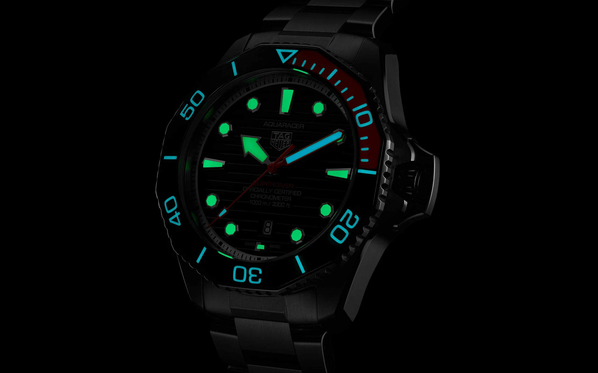 Tag heuer aquaracer professional 1000 superdiver 3