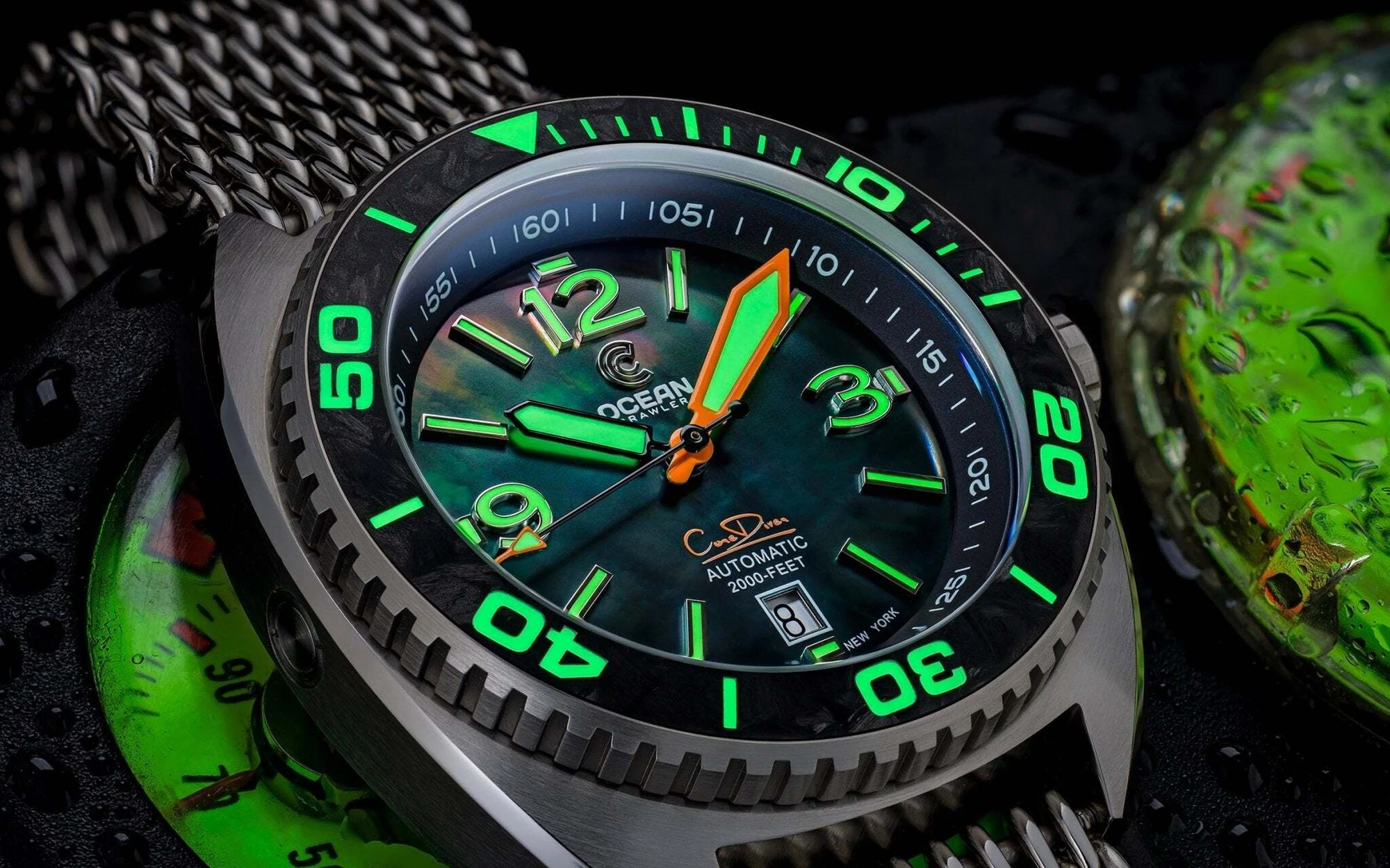 Ocean crawler core diver black mother of pearl 1