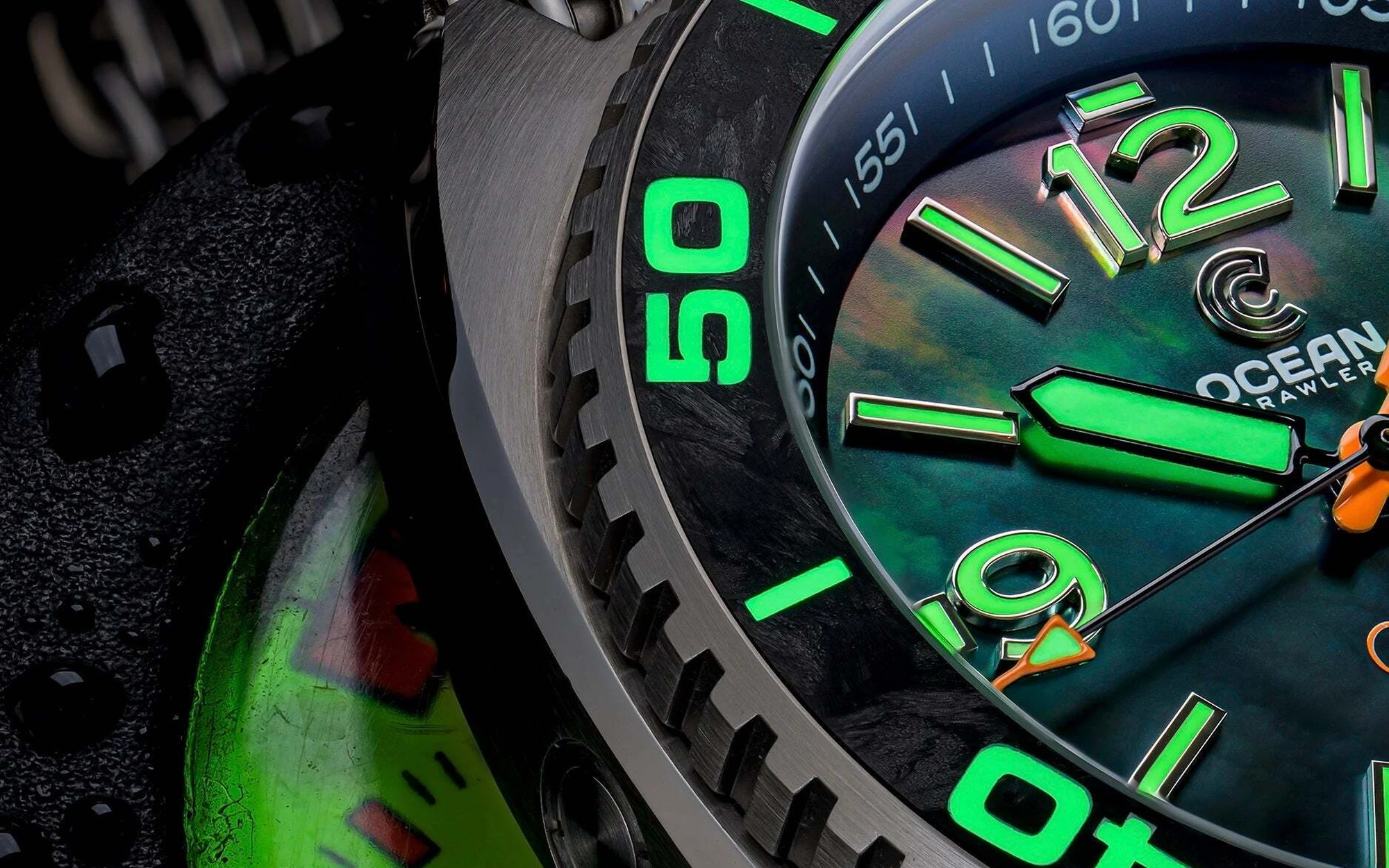 Ocean crawler core diver black mother of pearl 2
