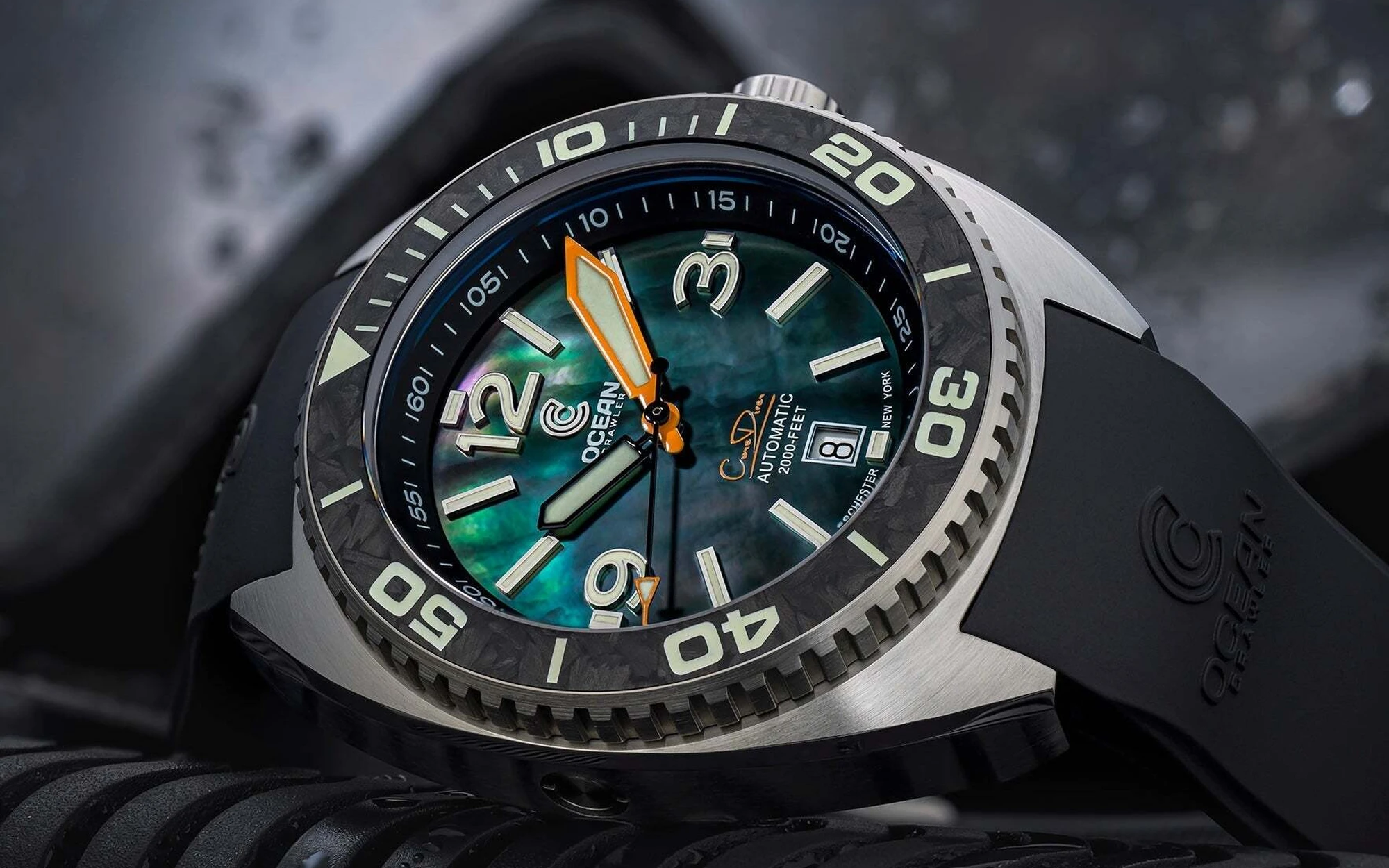 Ocean crawler core diver black mother of pearl 7