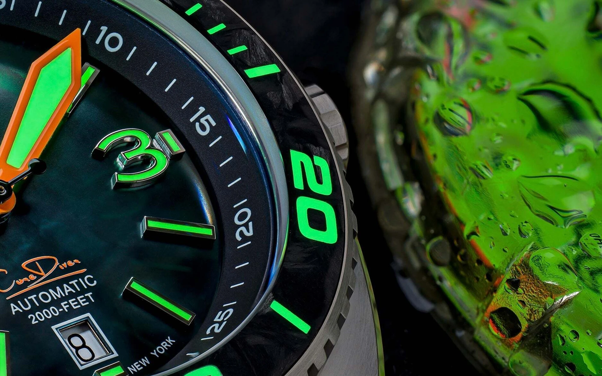 Ocean crawler core diver black mother of pearl 8