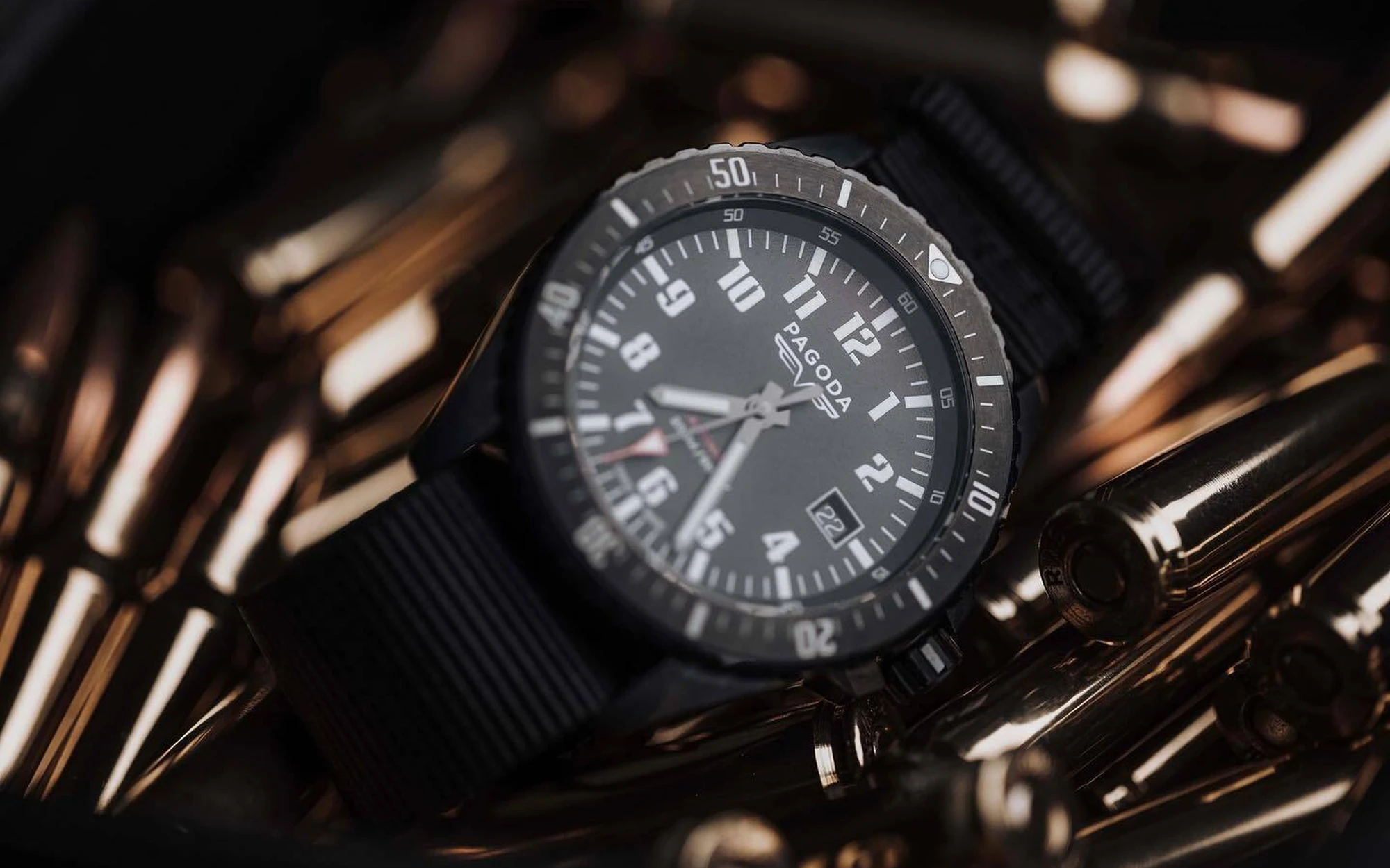 Pagoda watches tactical 2 bravo 2