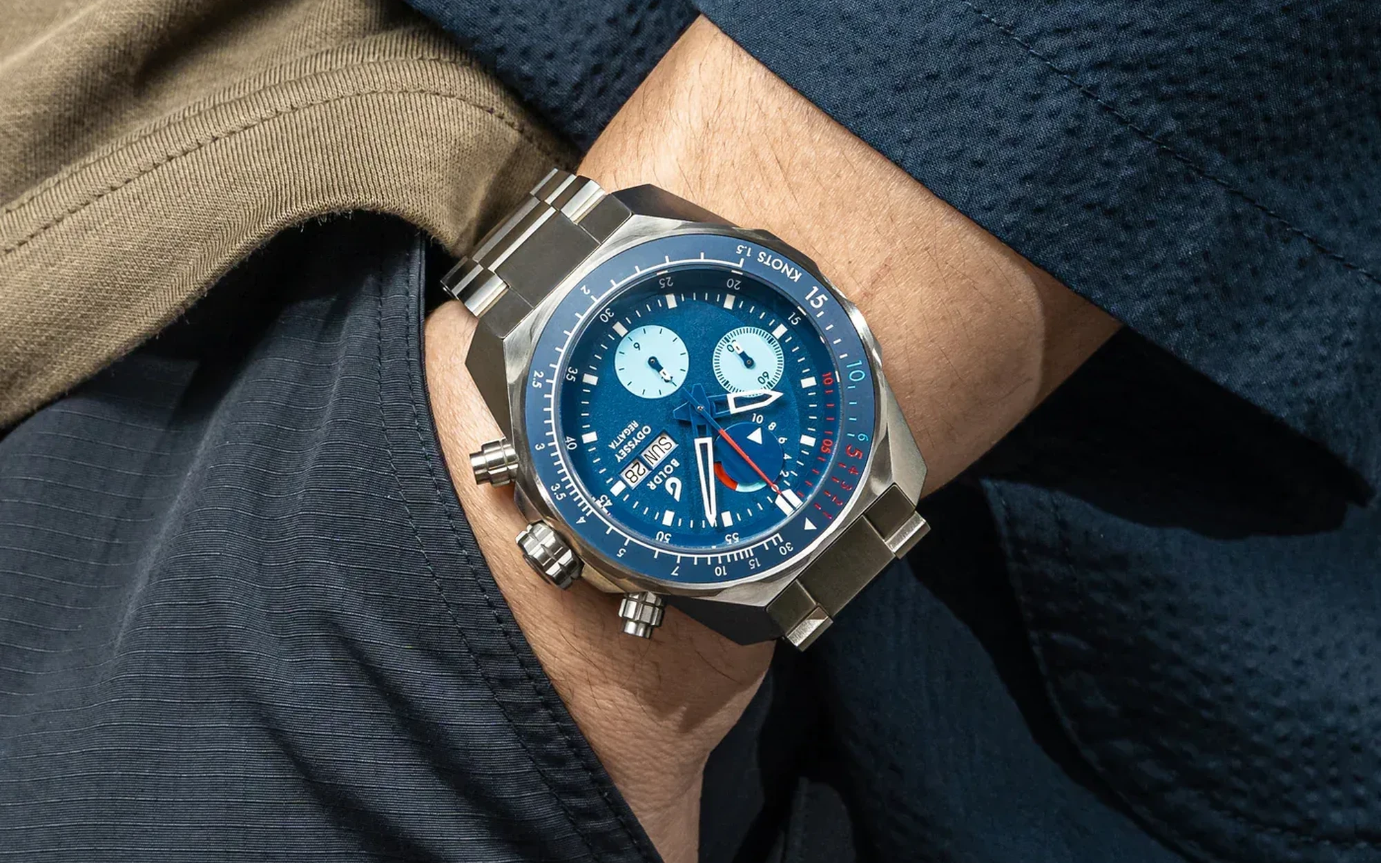 61 Odyssey Regatta Admiral Blue Pocketshot Action 1400x