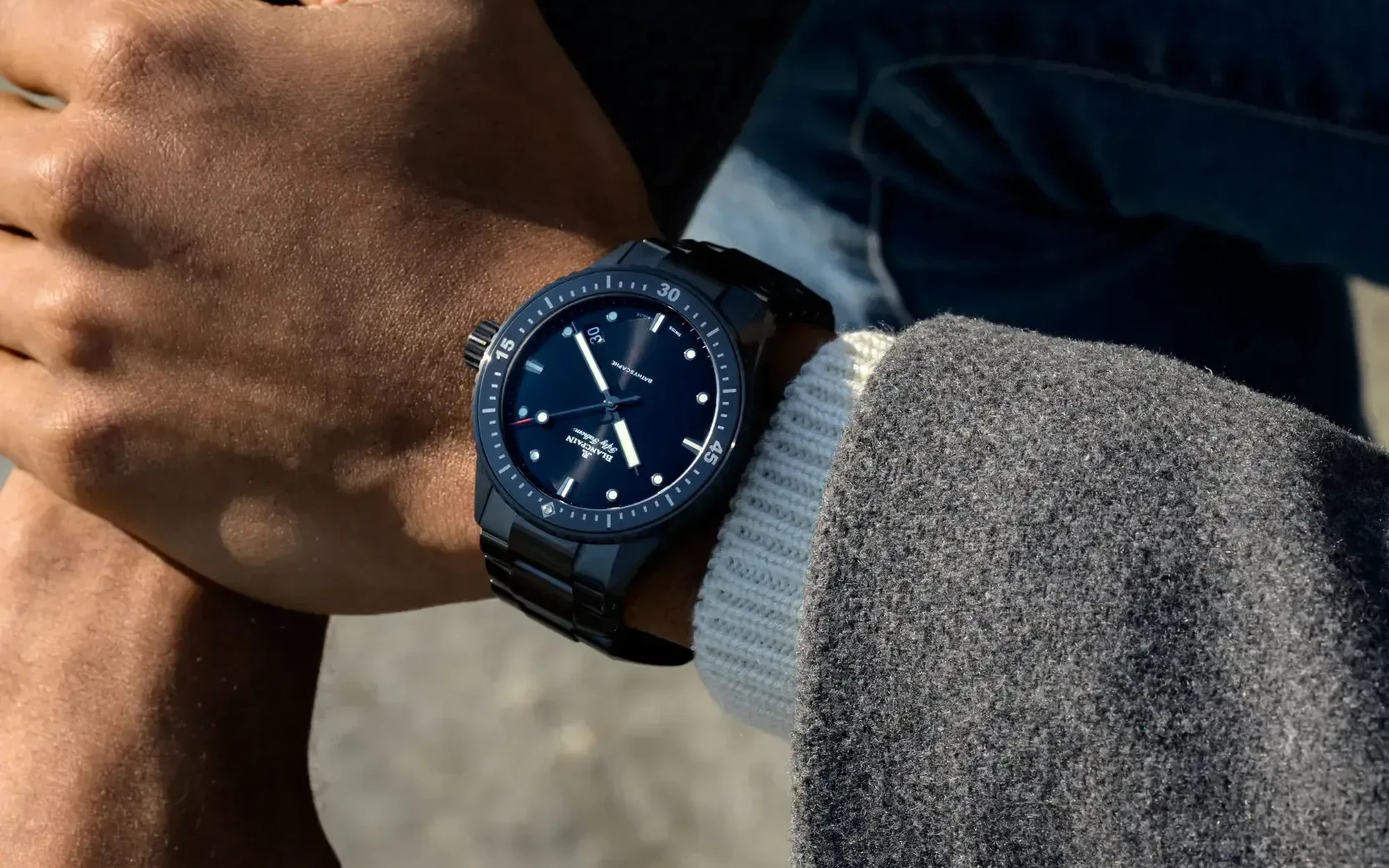 Blancpain fifty fathoms bathyscaphe 8