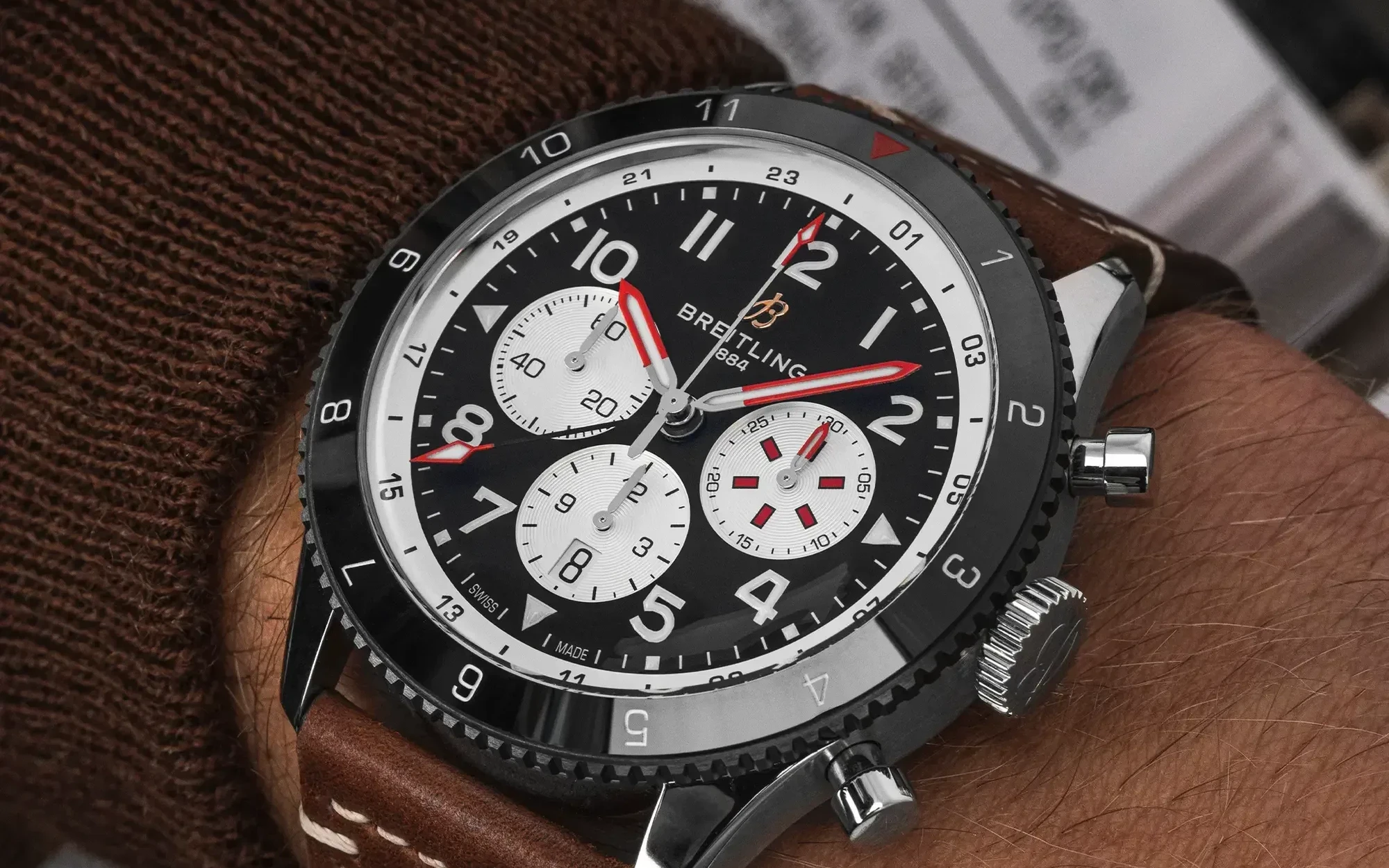 Breitling super avi b04 chronograph gmt 46 mosquito 2