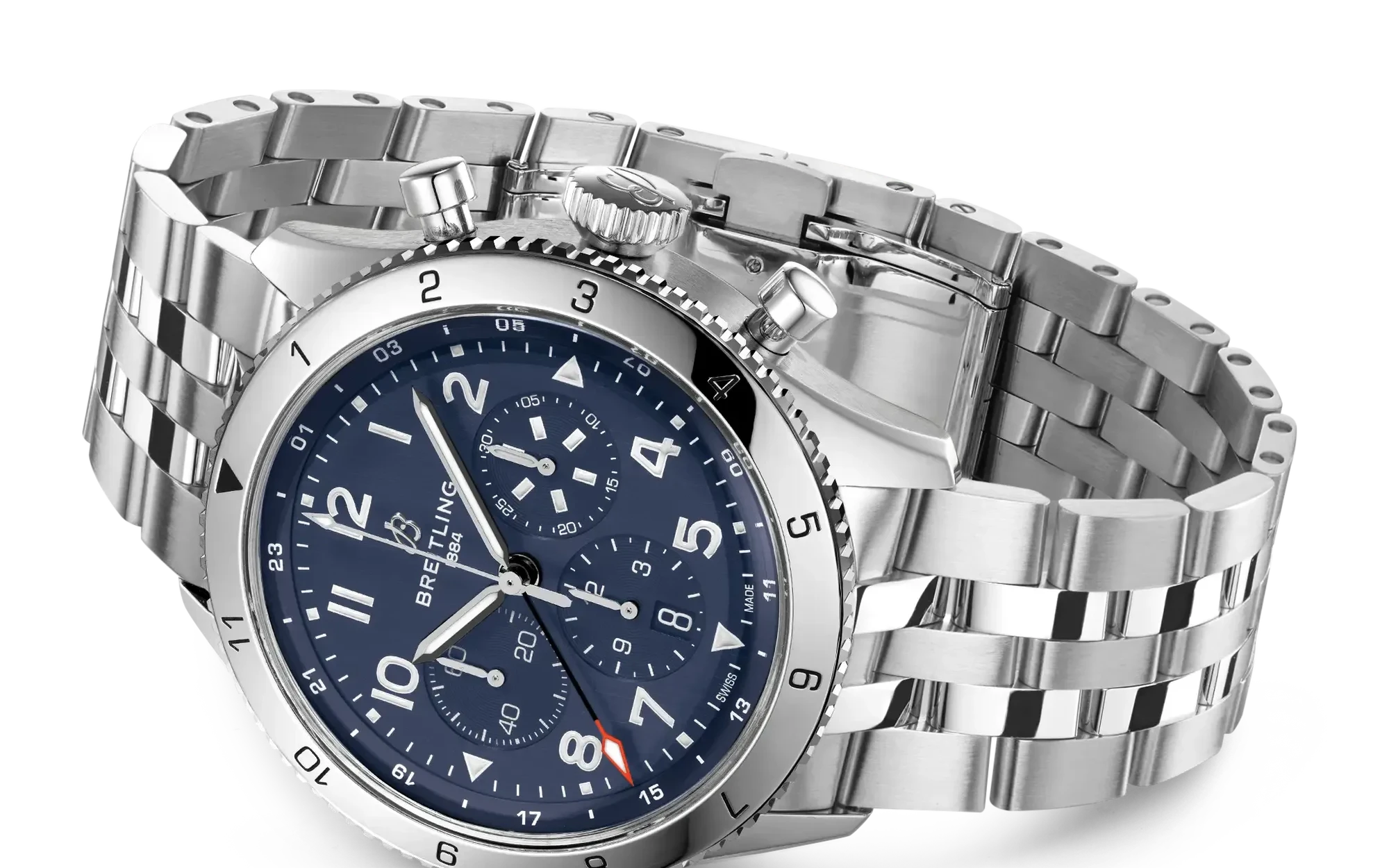 Breitling super avi b04 chronograph gmt 46 tribute to vought f4u corsair 3