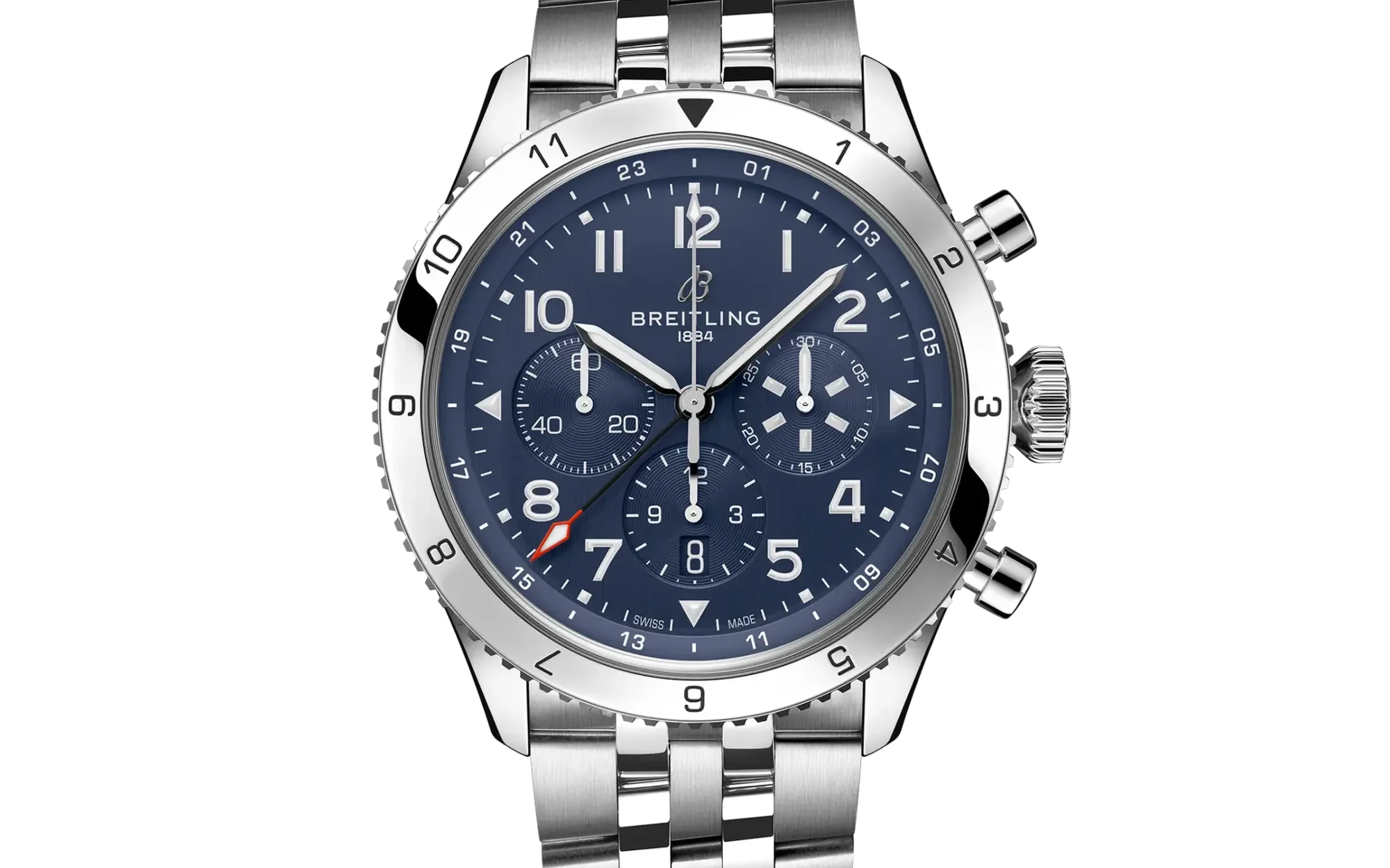 Breitling super avi b04 chronograph gmt 46 tribute to vought f4u corsair 4