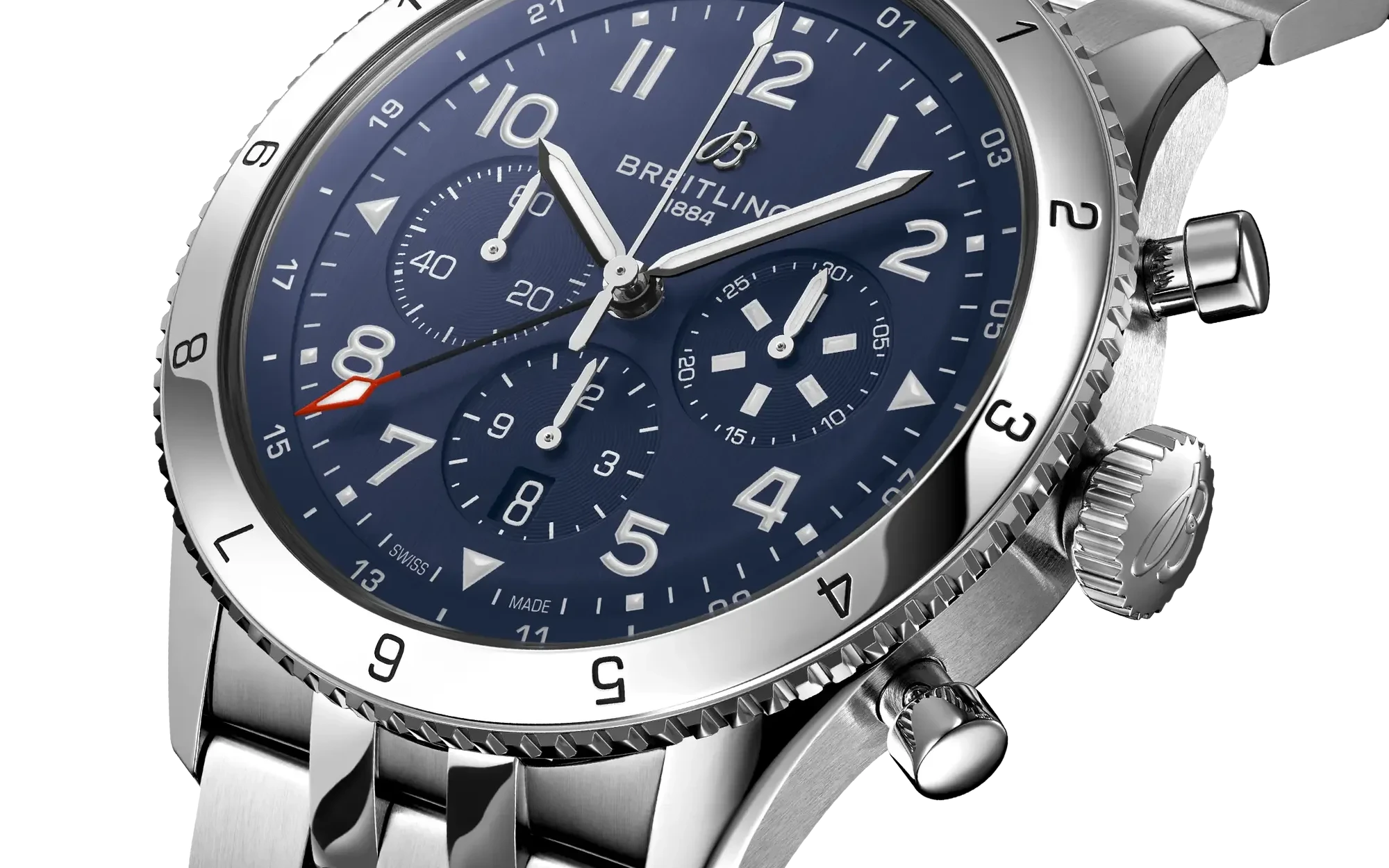 Breitling super avi b04 chronograph gmt 46 tribute to vought f4u corsair 5