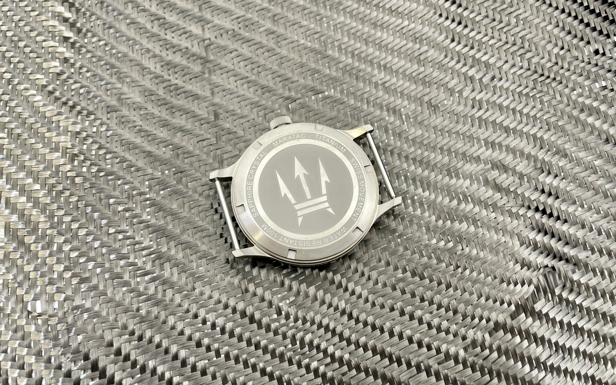County comm large titanium gmt watch by maratac 5