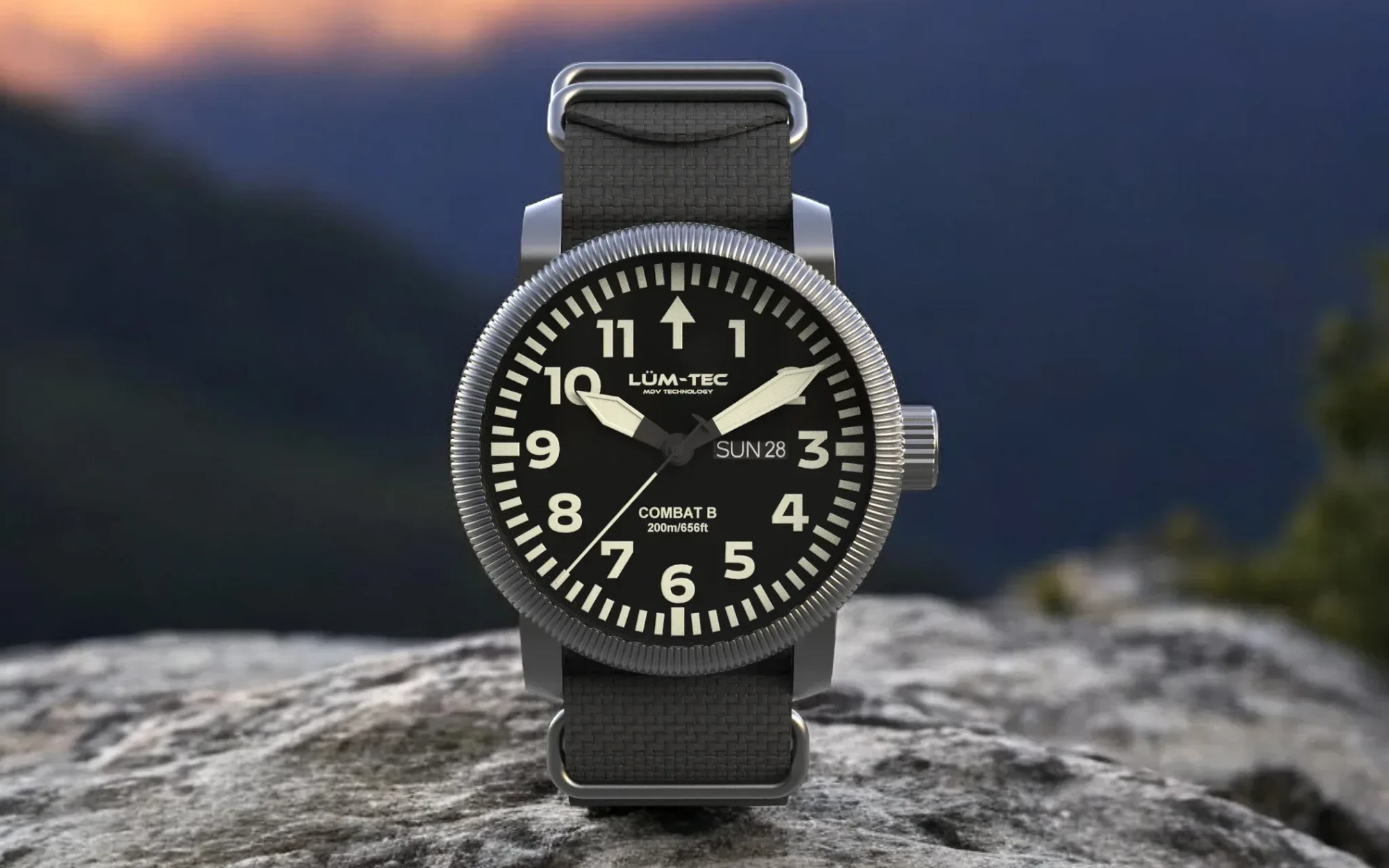 Lum tec watches b66 day date 1