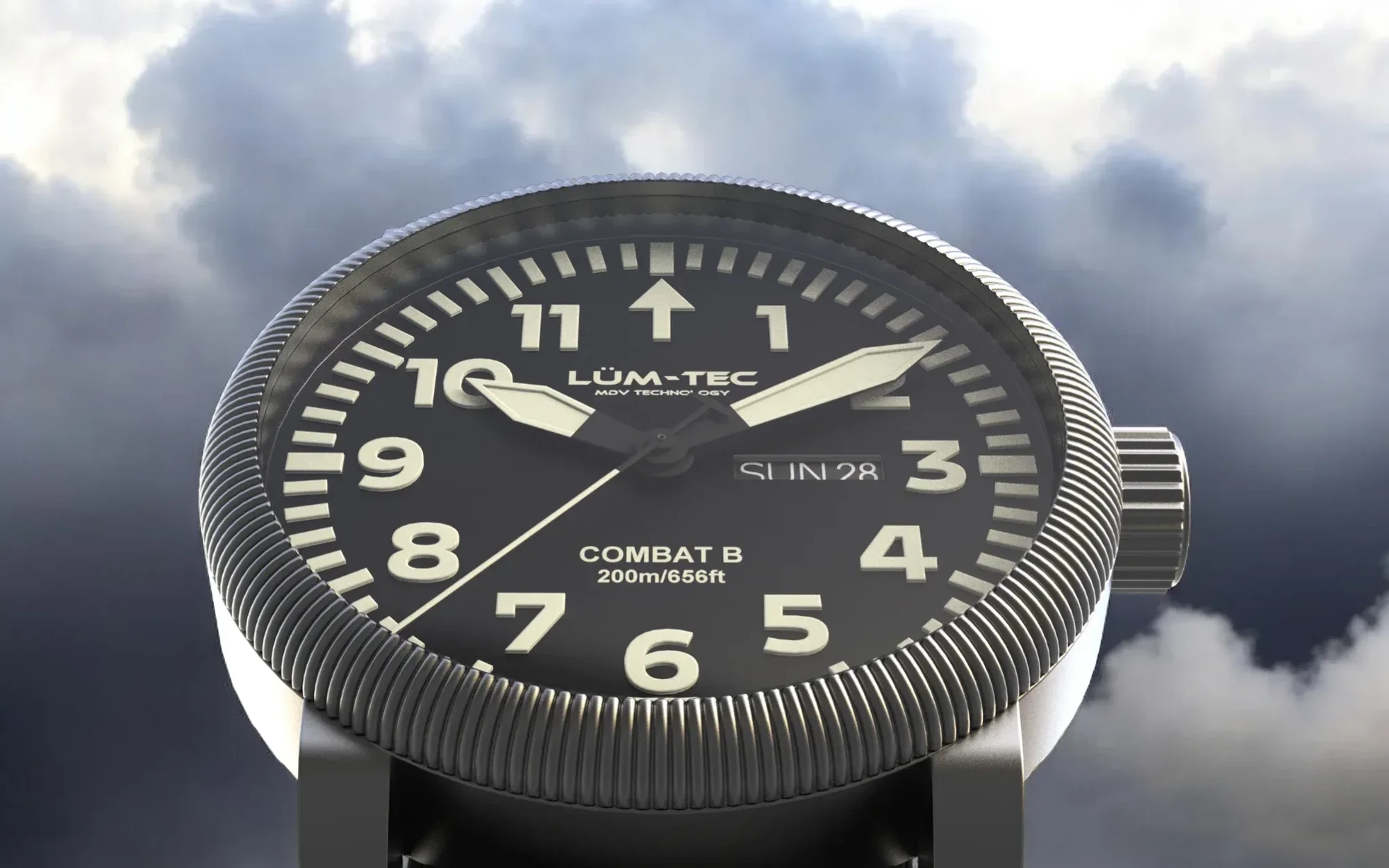 Lum tec watches b66 day date 2