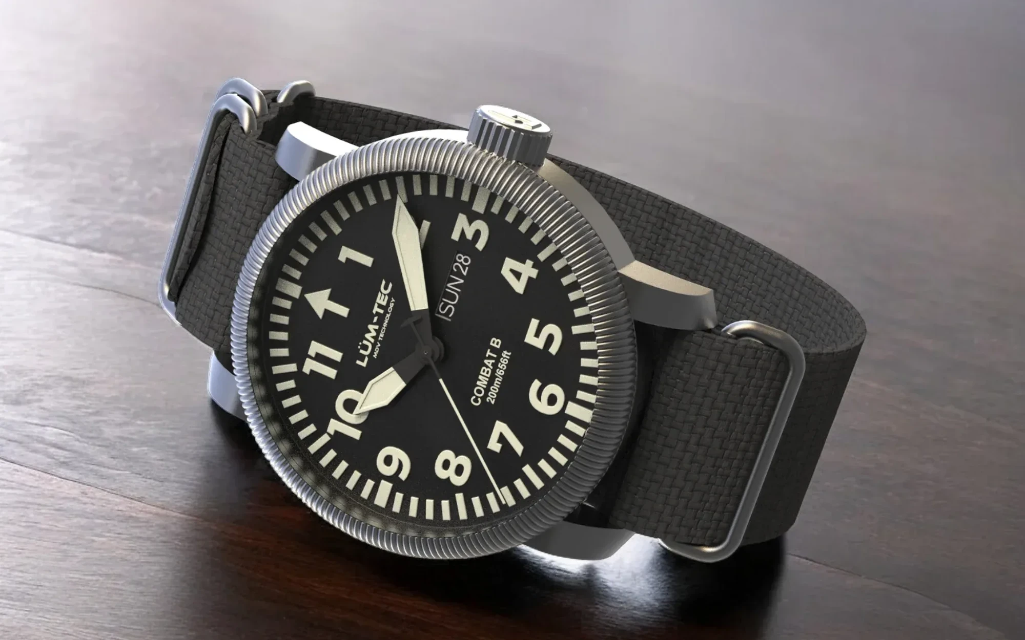 Lum tec watches b66 day date 3