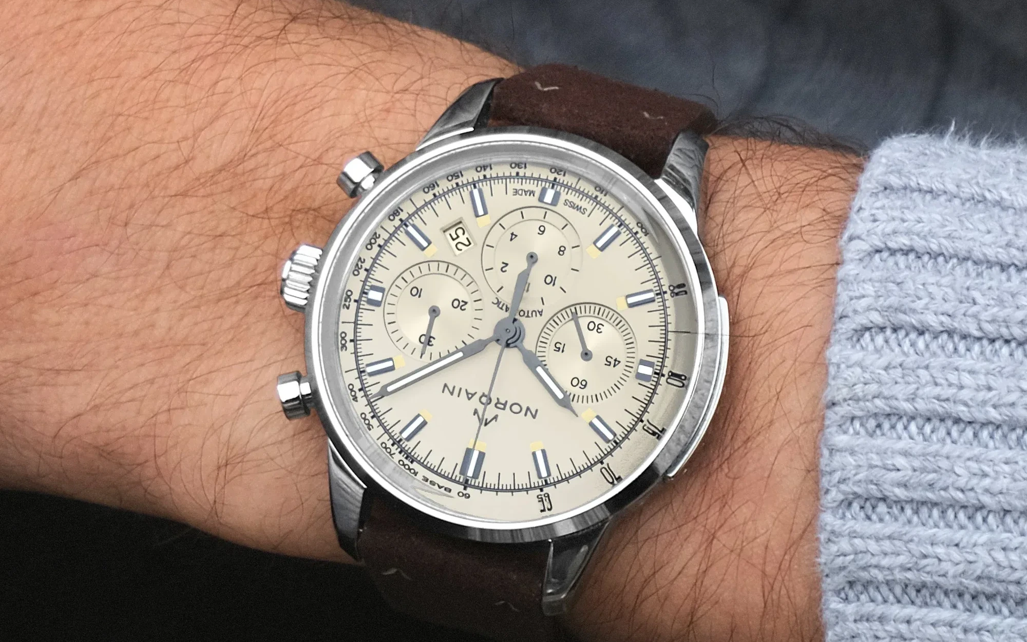 Norqain freedom 60 chrono cream dial 1