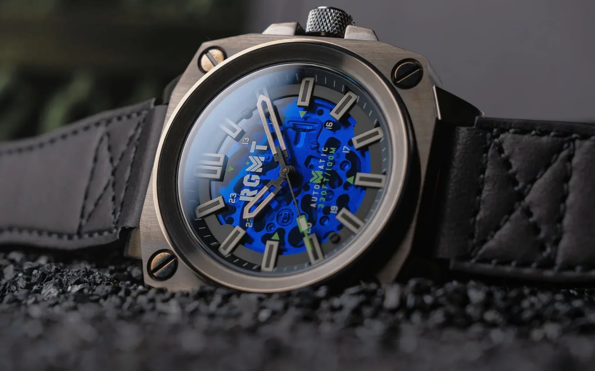 Rgmt altimeter skeleton automatic slate grey 2