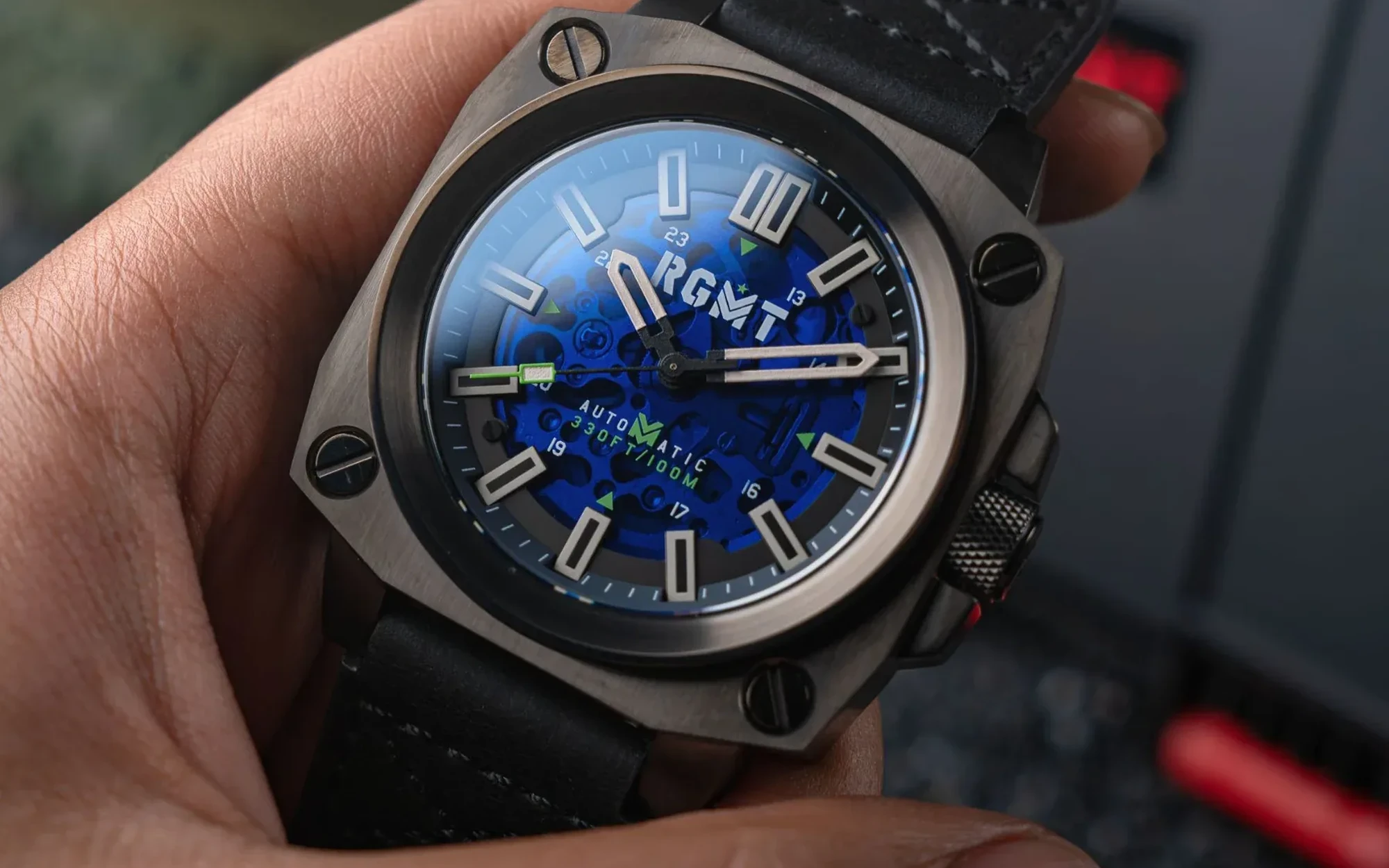 Rgmt altimeter skeleton automatic slate grey 3
