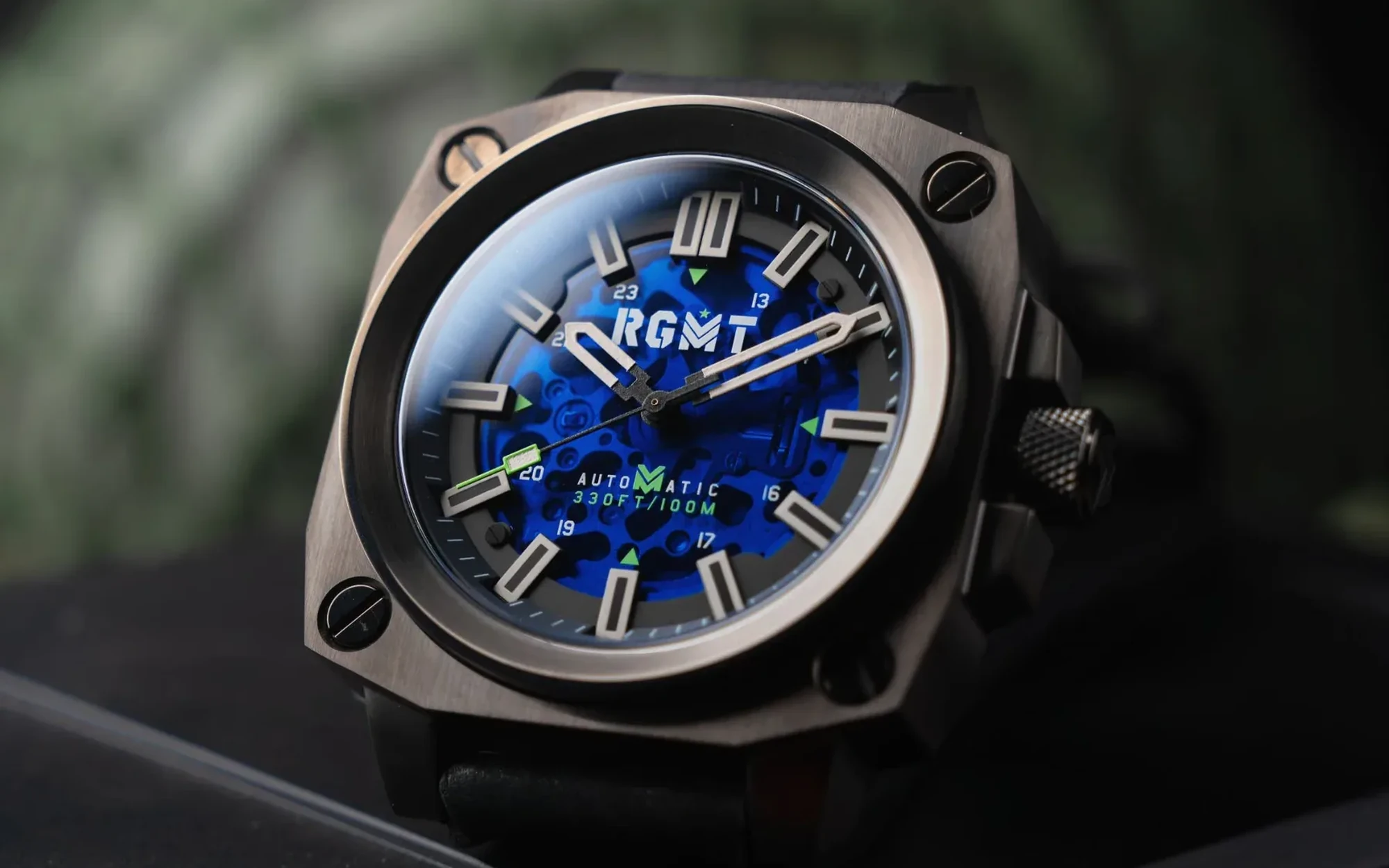 Rgmt altimeter skeleton automatic slate grey 4