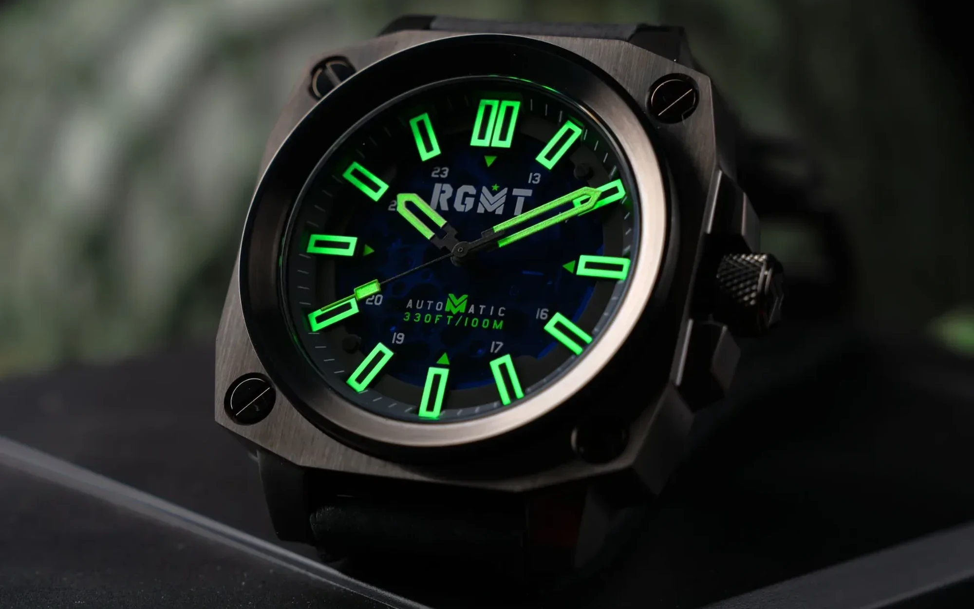 Rgmt altimeter skeleton automatic slate grey 5