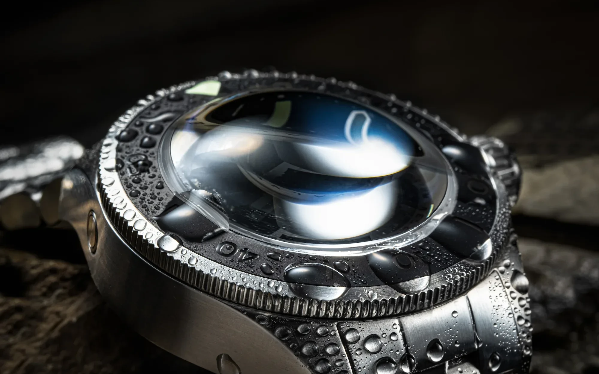 Spinnaker piccard automatic volcano black 5