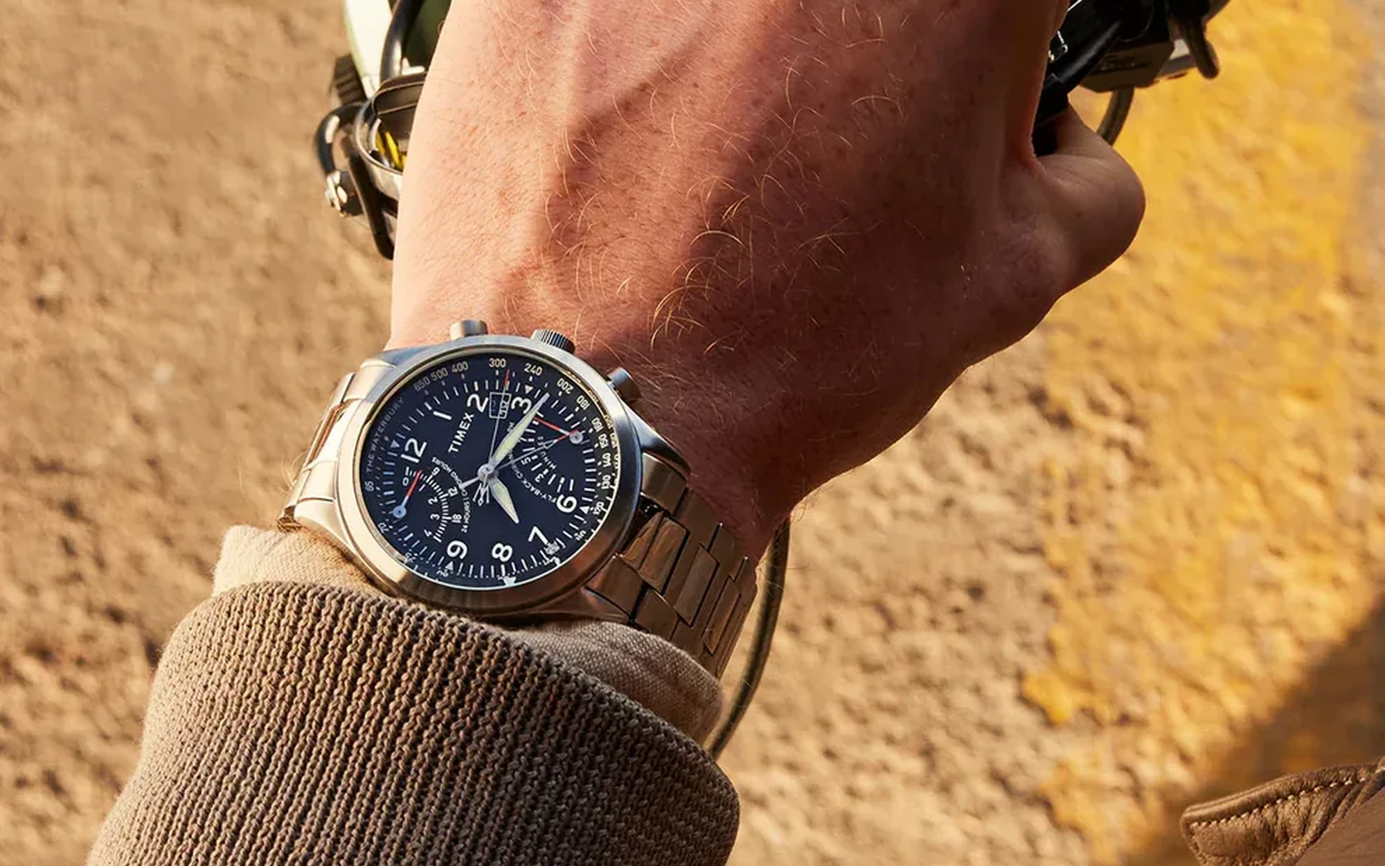 Timex waterbury traditional fly back chronograph 5