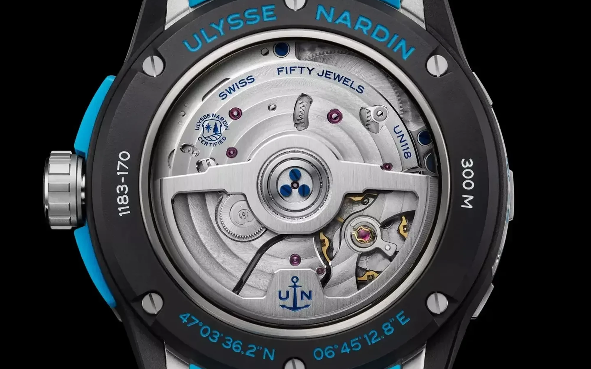 Ulysse nardin diver net azure 3