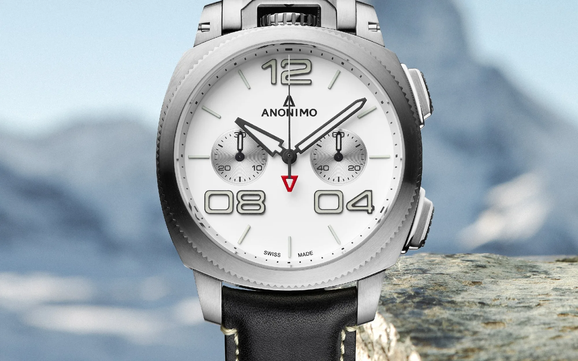 Anonimo militare chrono vintage 6