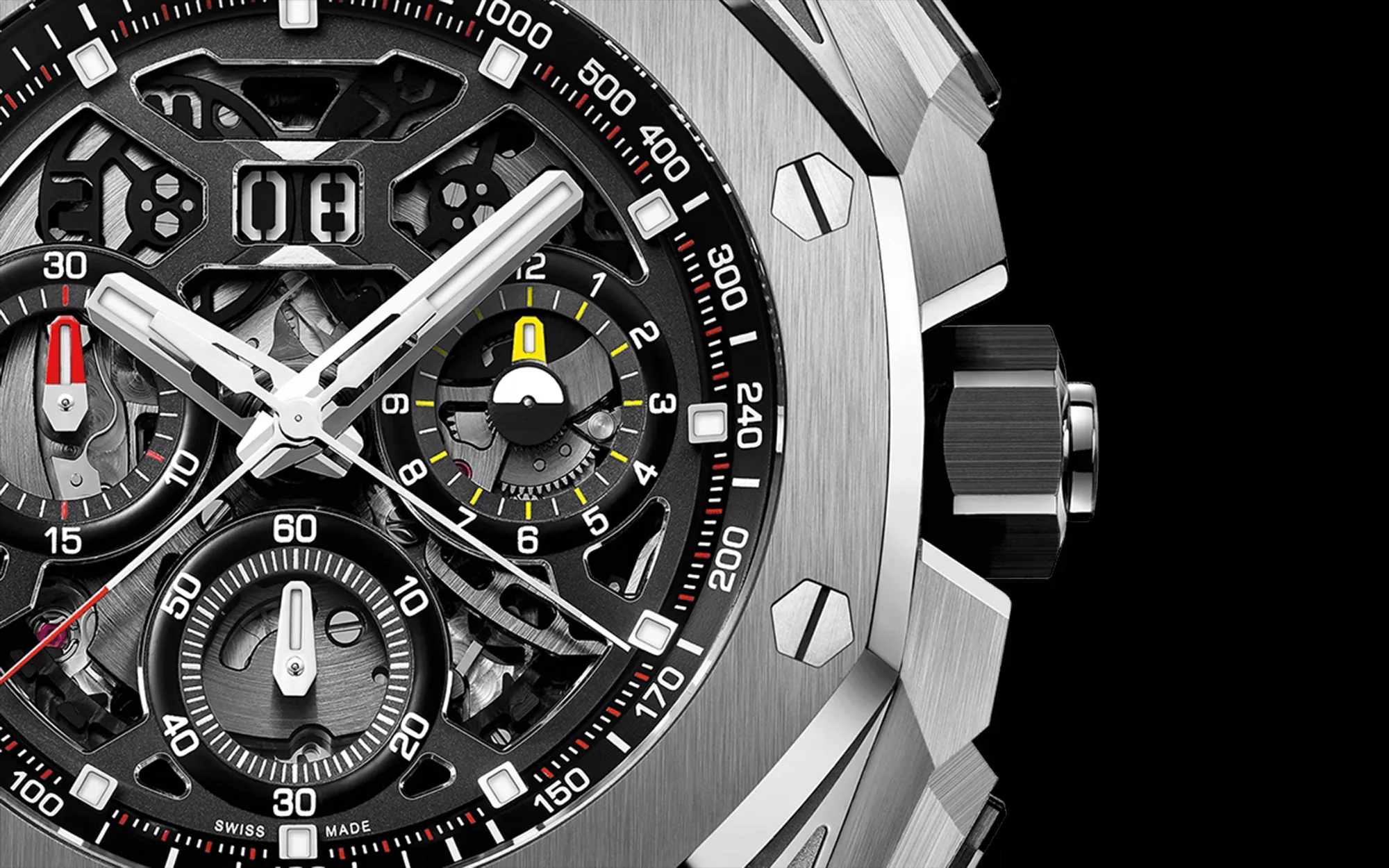 Audemars piguet royal oak concept split seconds chronograph gmt large date 2