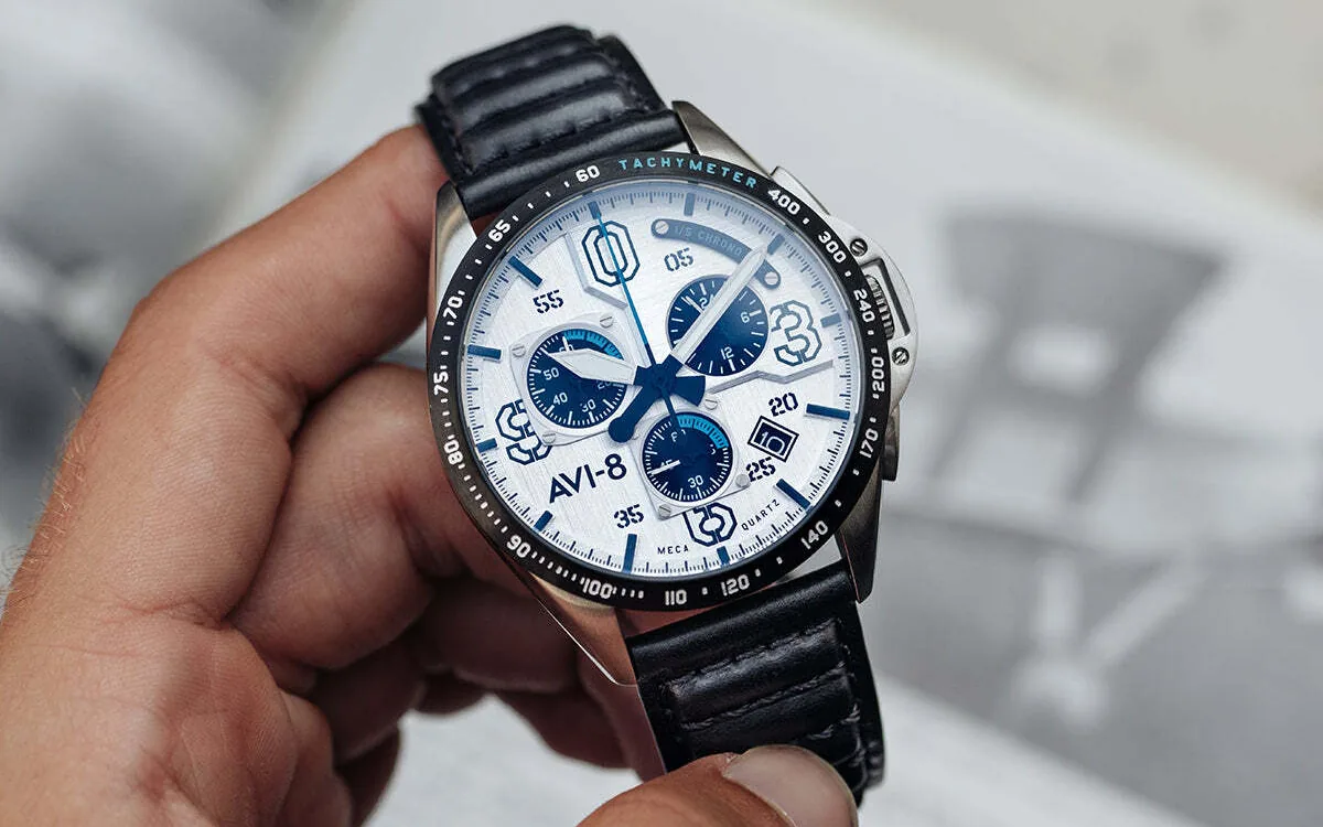 Avi 8 p 51 mustang blakeslee chronograph command pilot 8