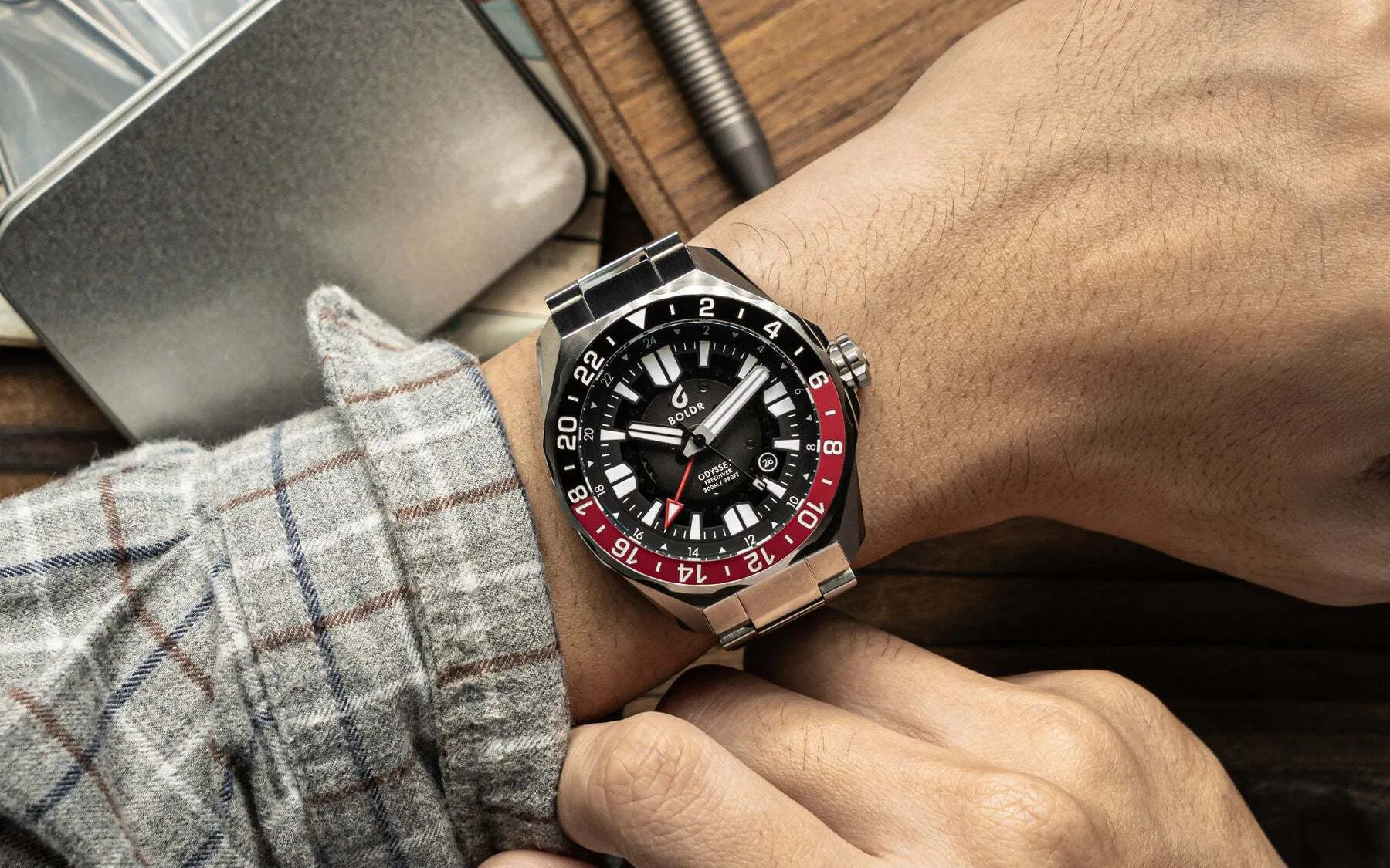 Boldr supply odyssey freediver gmt 1