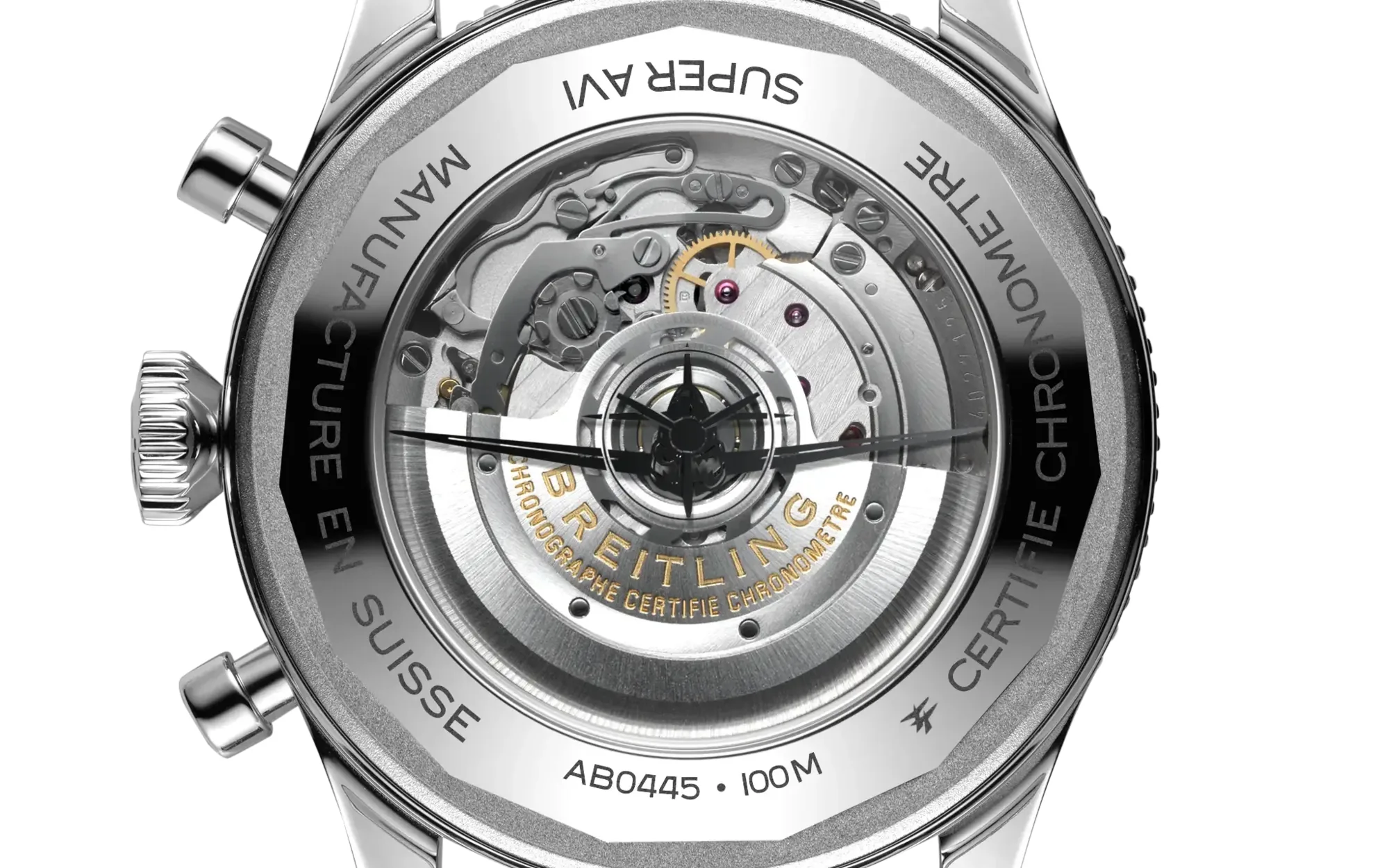 Breitling super avi b04 chronograph gmt 46 curtiss warhawk 1