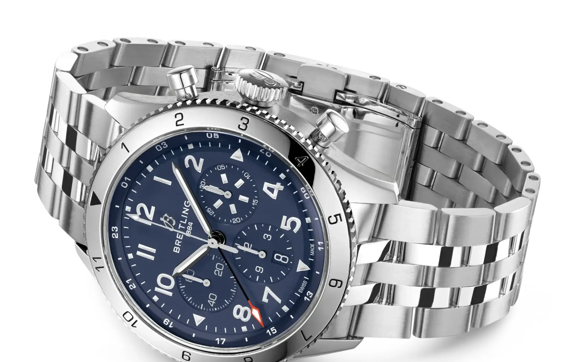 Breitling super avi b04 chronograph gmt 46 tribute to vought f4u corsair 3