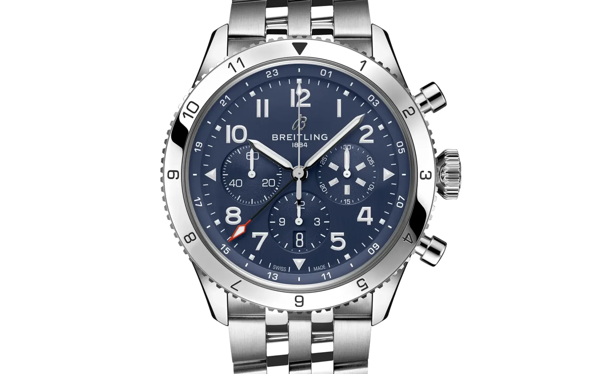 Breitling super avi b04 chronograph gmt 46 tribute to vought f4u corsair 4