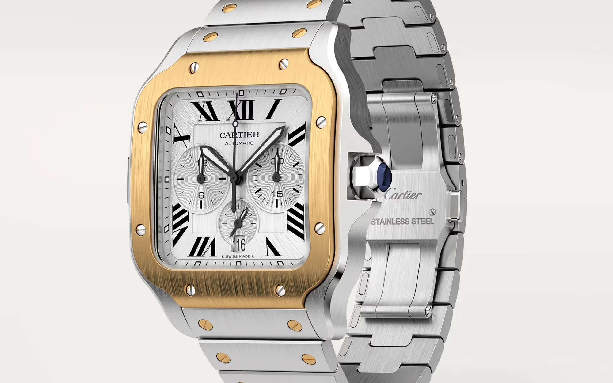 Cartier santos de cartier chronograph 7