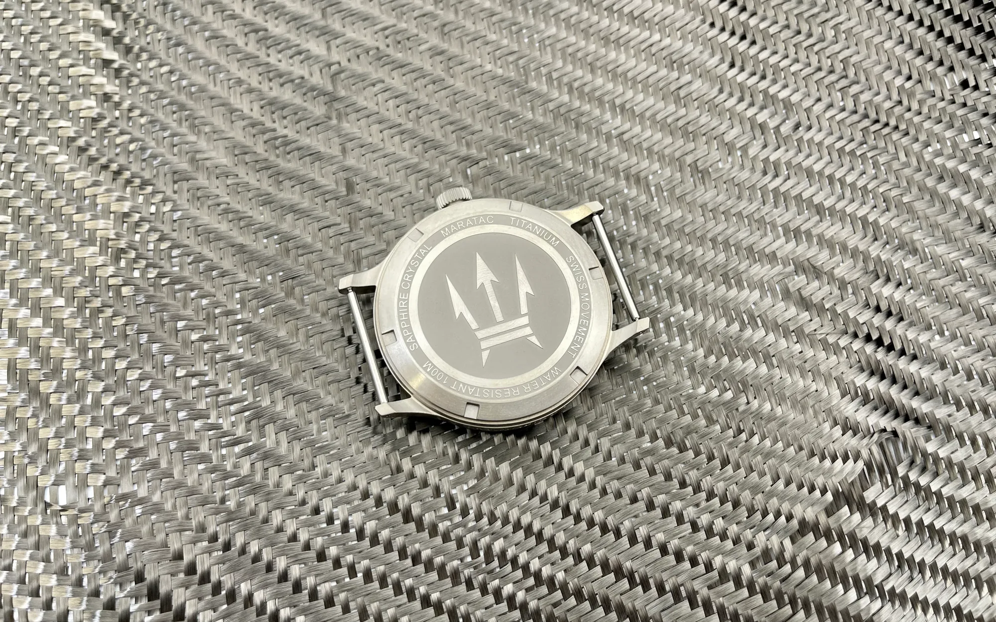 County comm large titanium gmt watch by maratac 5