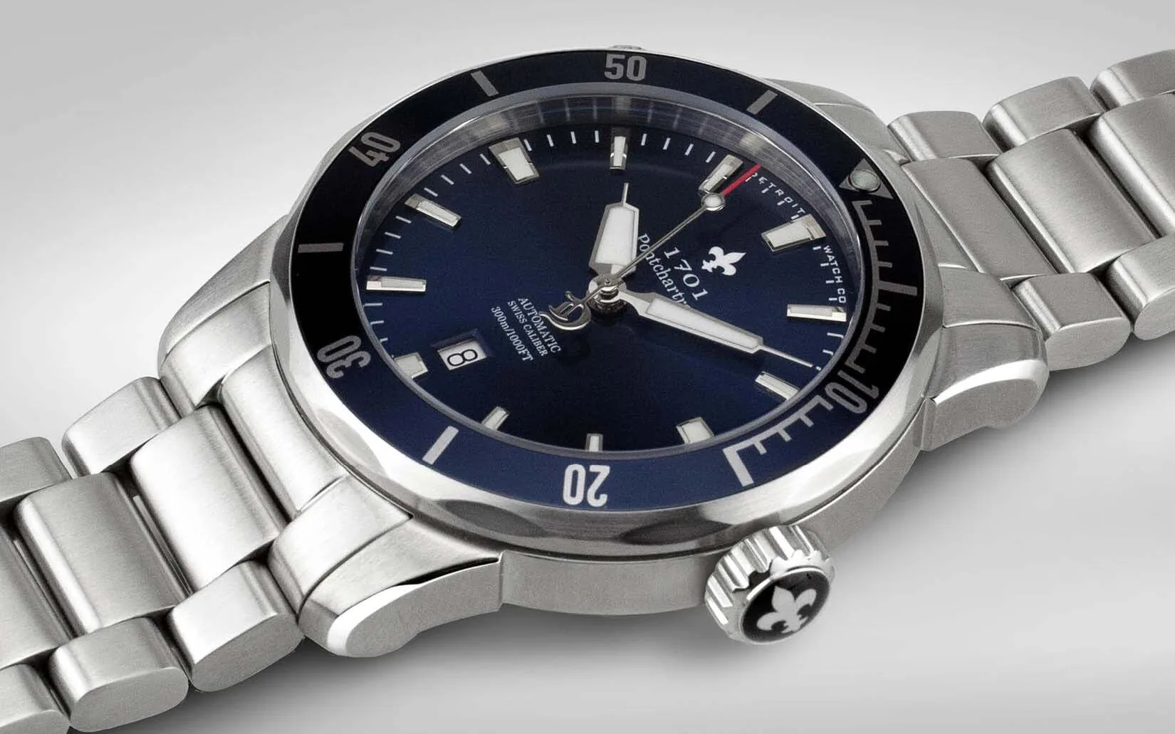 Detroit watch company 1701 pontchartrain great lakes edition diver 11