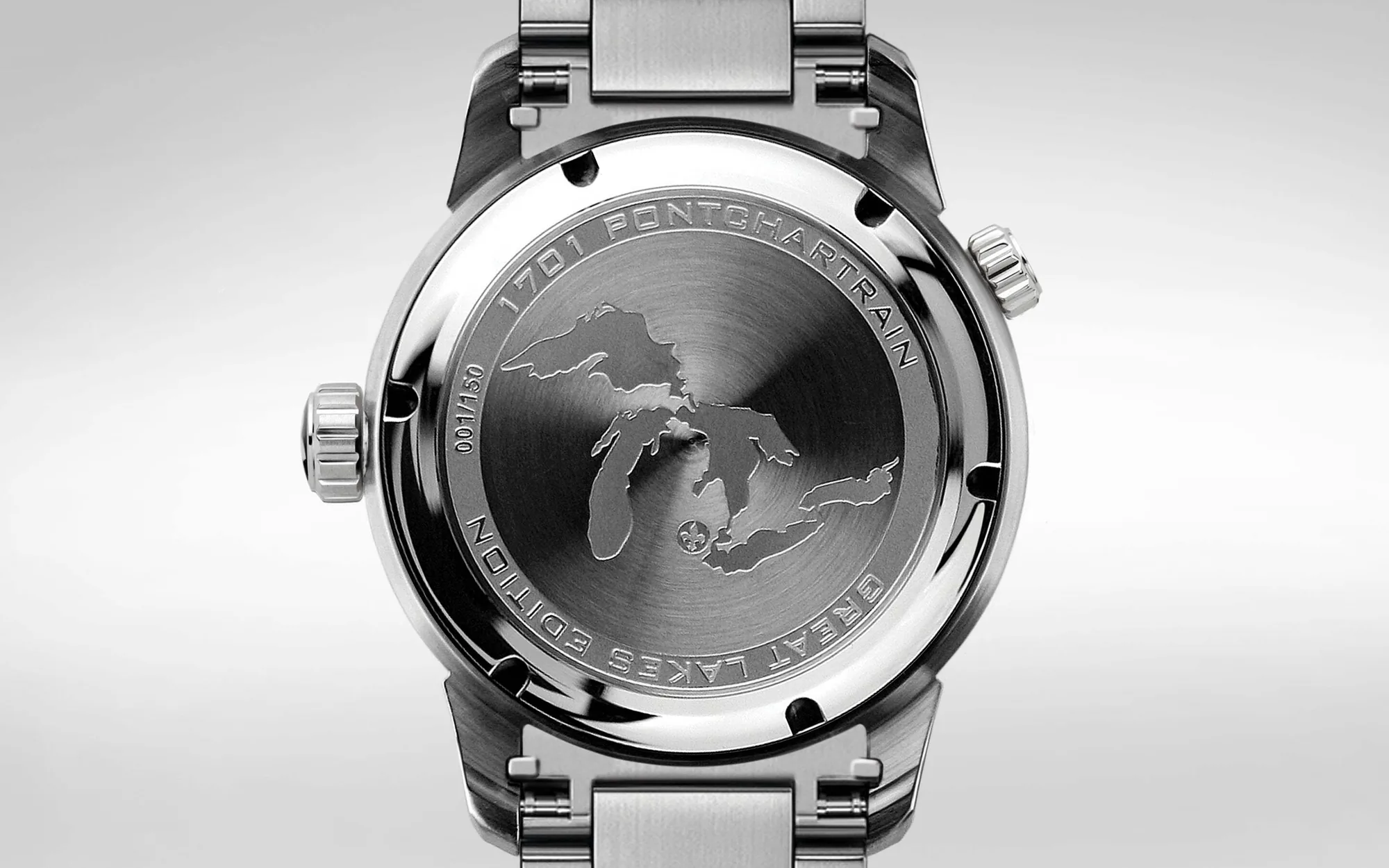 Detroit watch company 1701 pontchartrain great lakes edition gmt diver 9