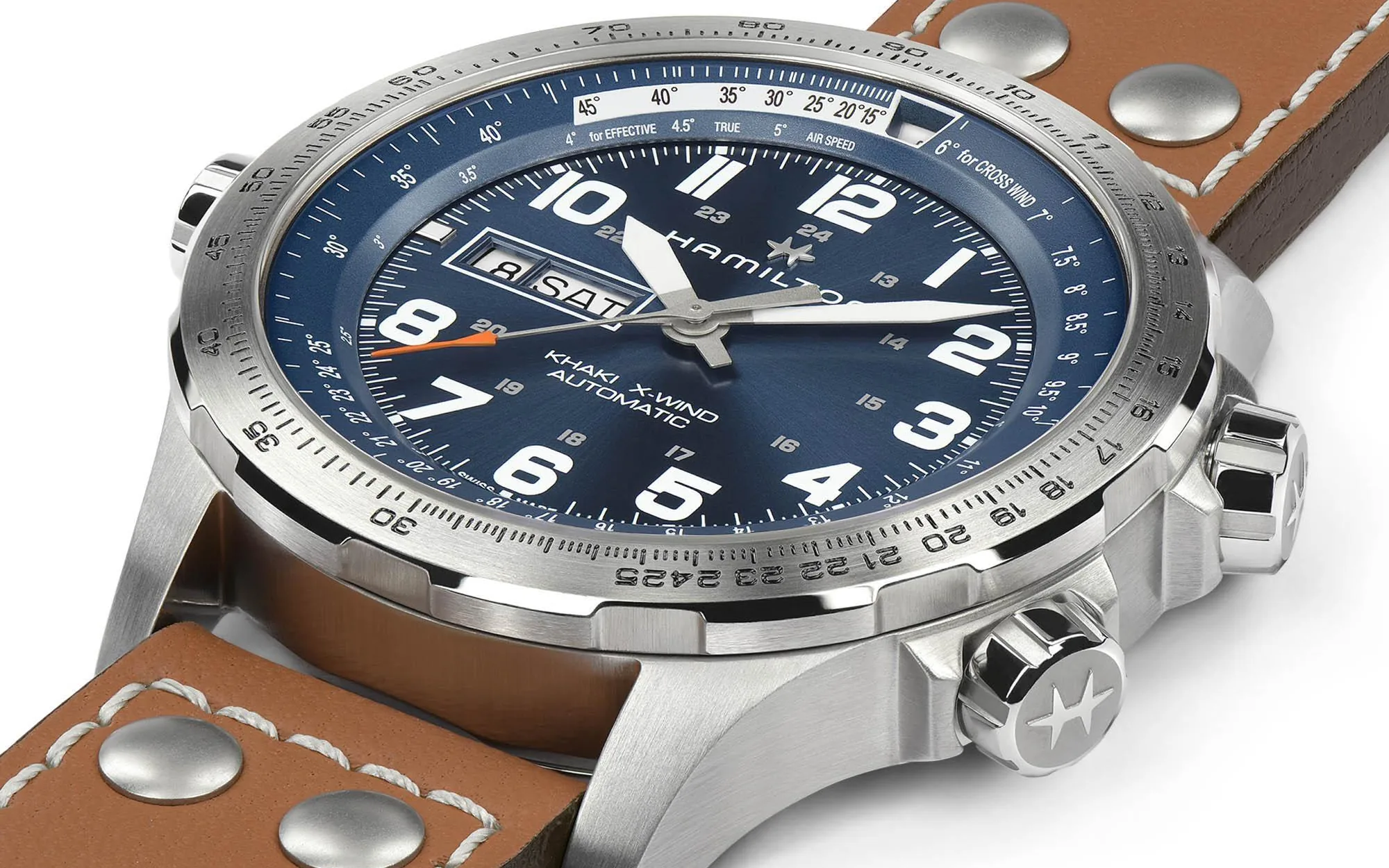 Hamilton khaki aviation x wind day date auto 4