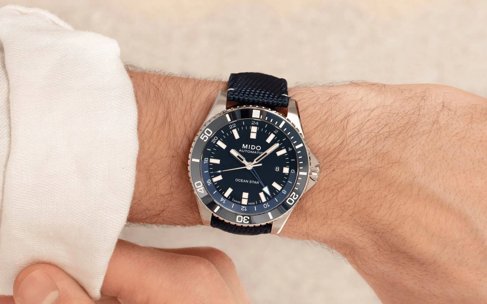 Mido ocean star gmt 4