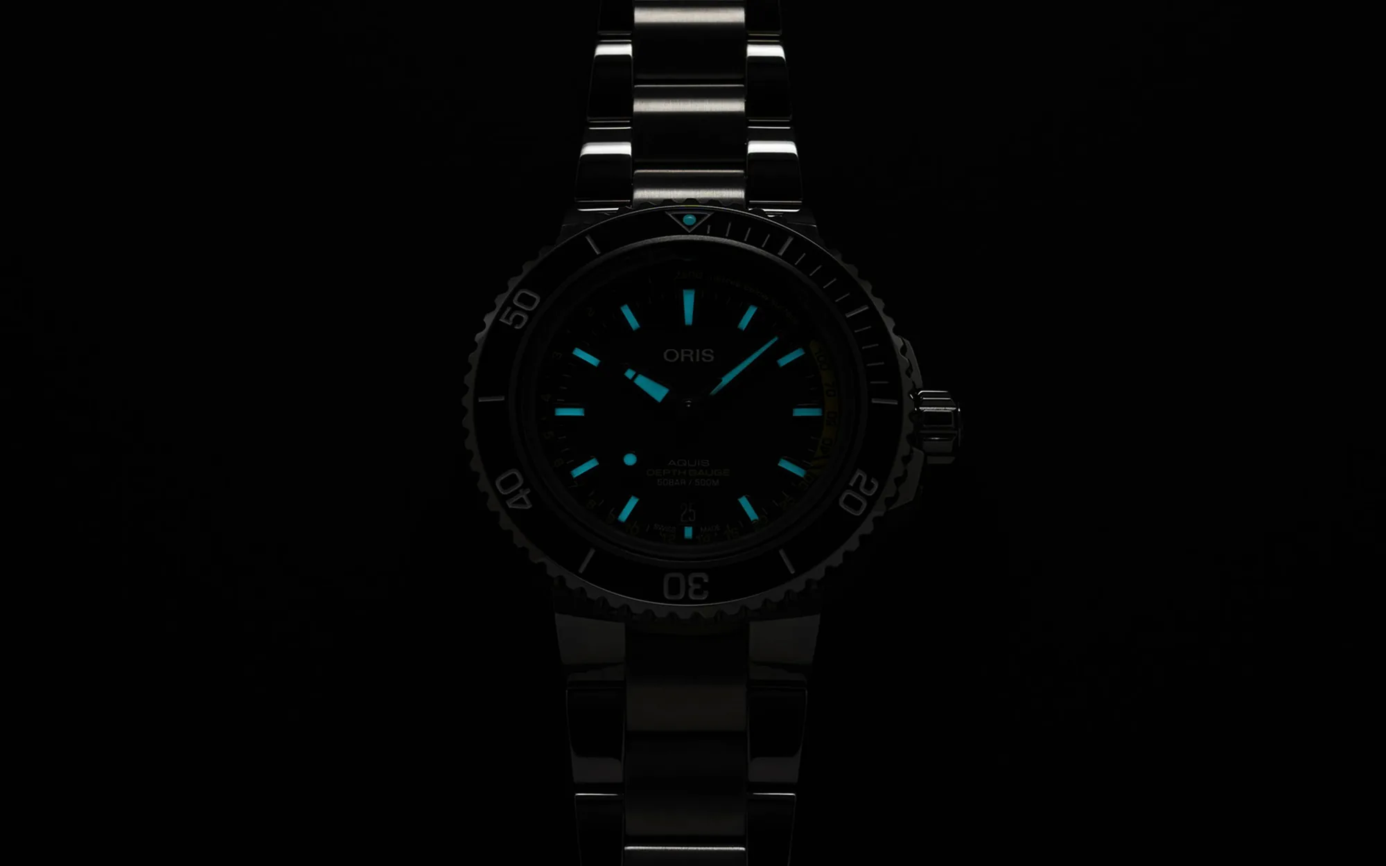 Oris aquis depth gauge 3