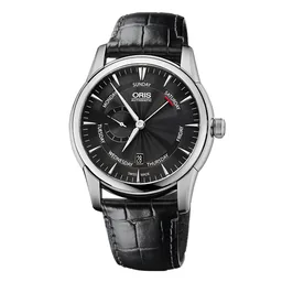 Oris - Artelier Small Second, Pointer Day - Black Dial