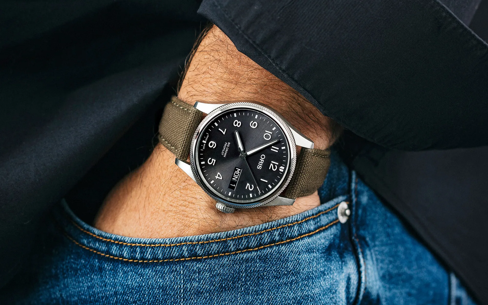 Oris big crown propilot big day date 2