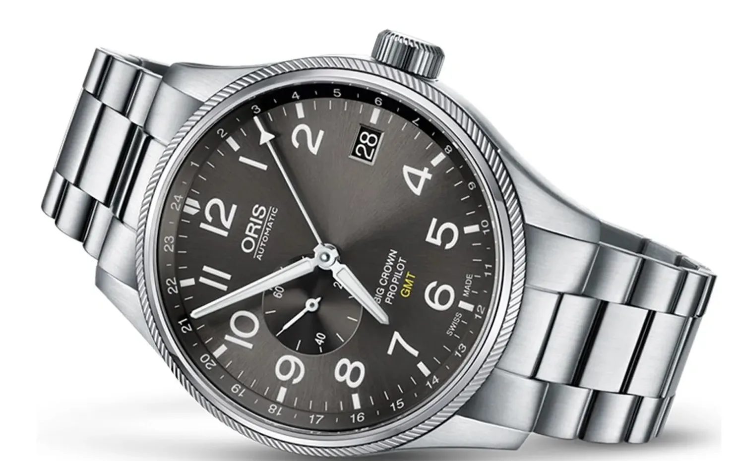 Oris big crown propilot gmt small second 1