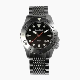 Pantor - Seahorse Diver Steel Bezel