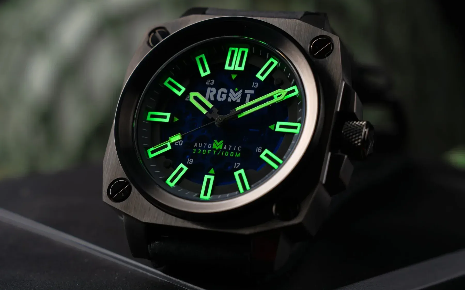 Rgmt altimeter skeleton automatic slate grey 5