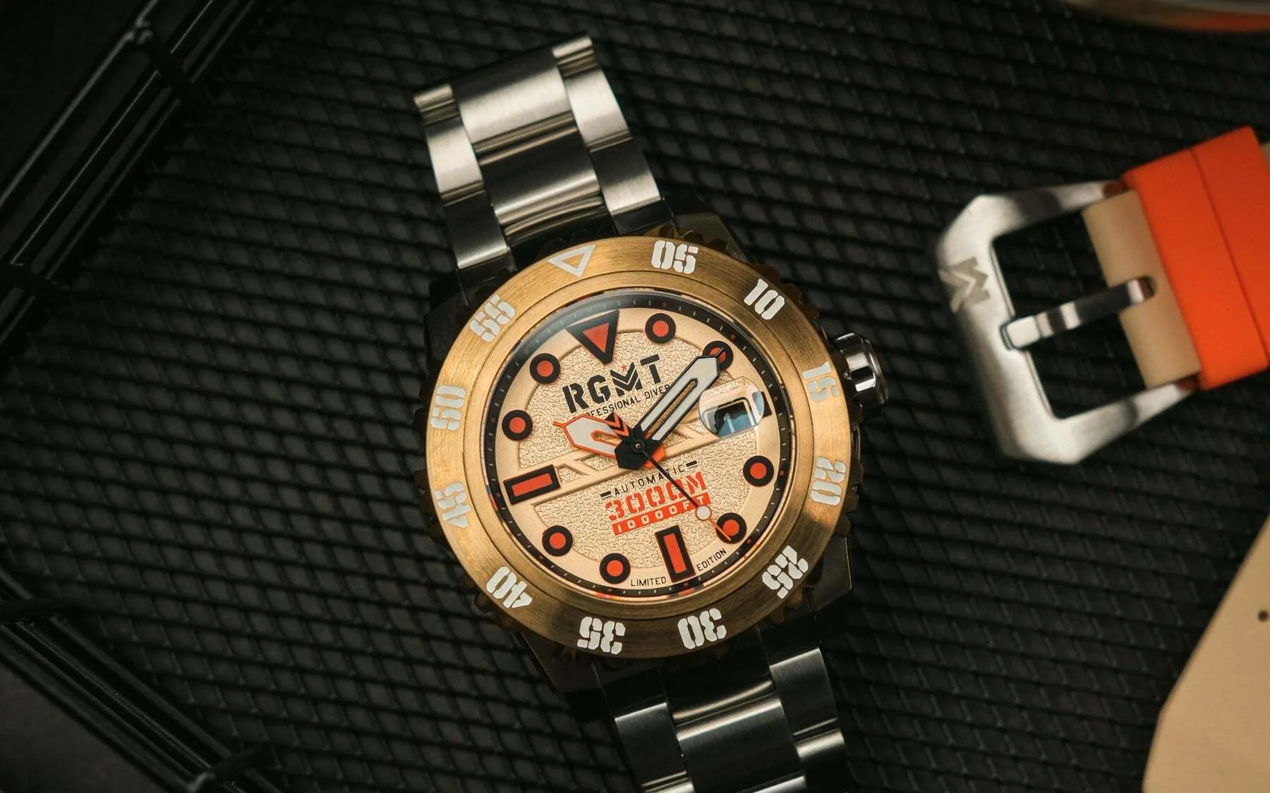 Rgmt ohio automatic limited edition tawny brown 8