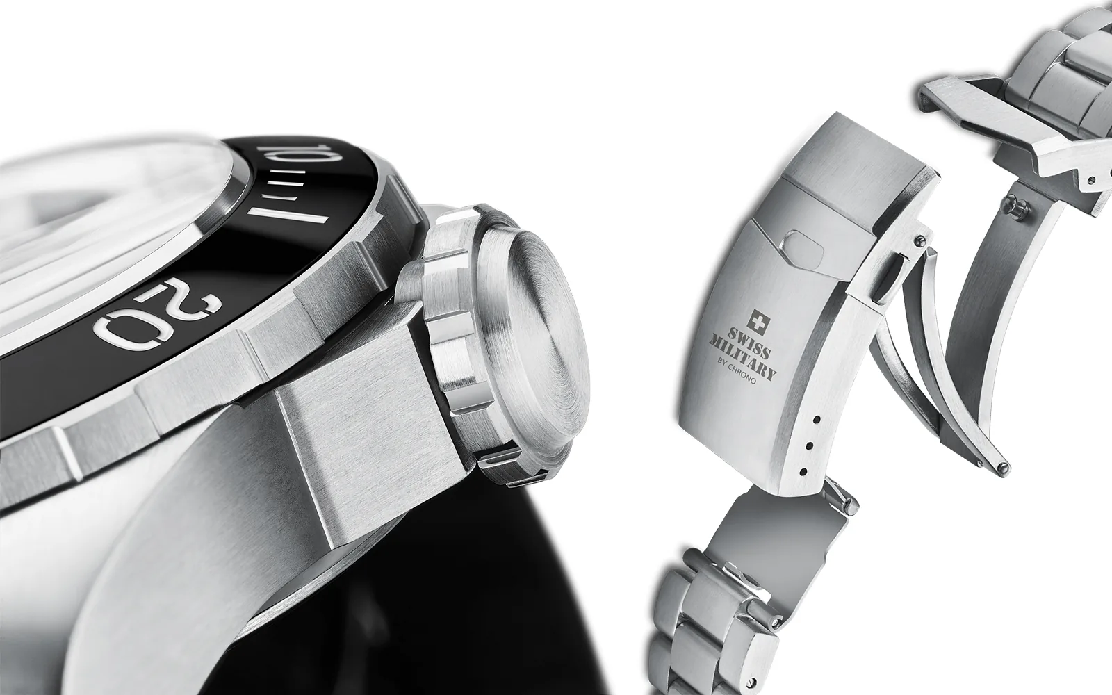Swiss military by chrono titanium 300 sma341000 5