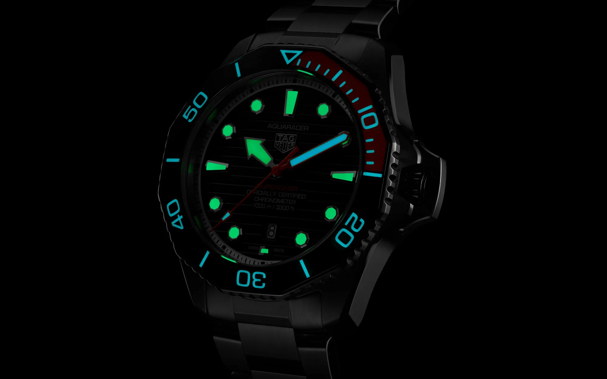 Tag heuer aquaracer professional 1000 superdiver 3
