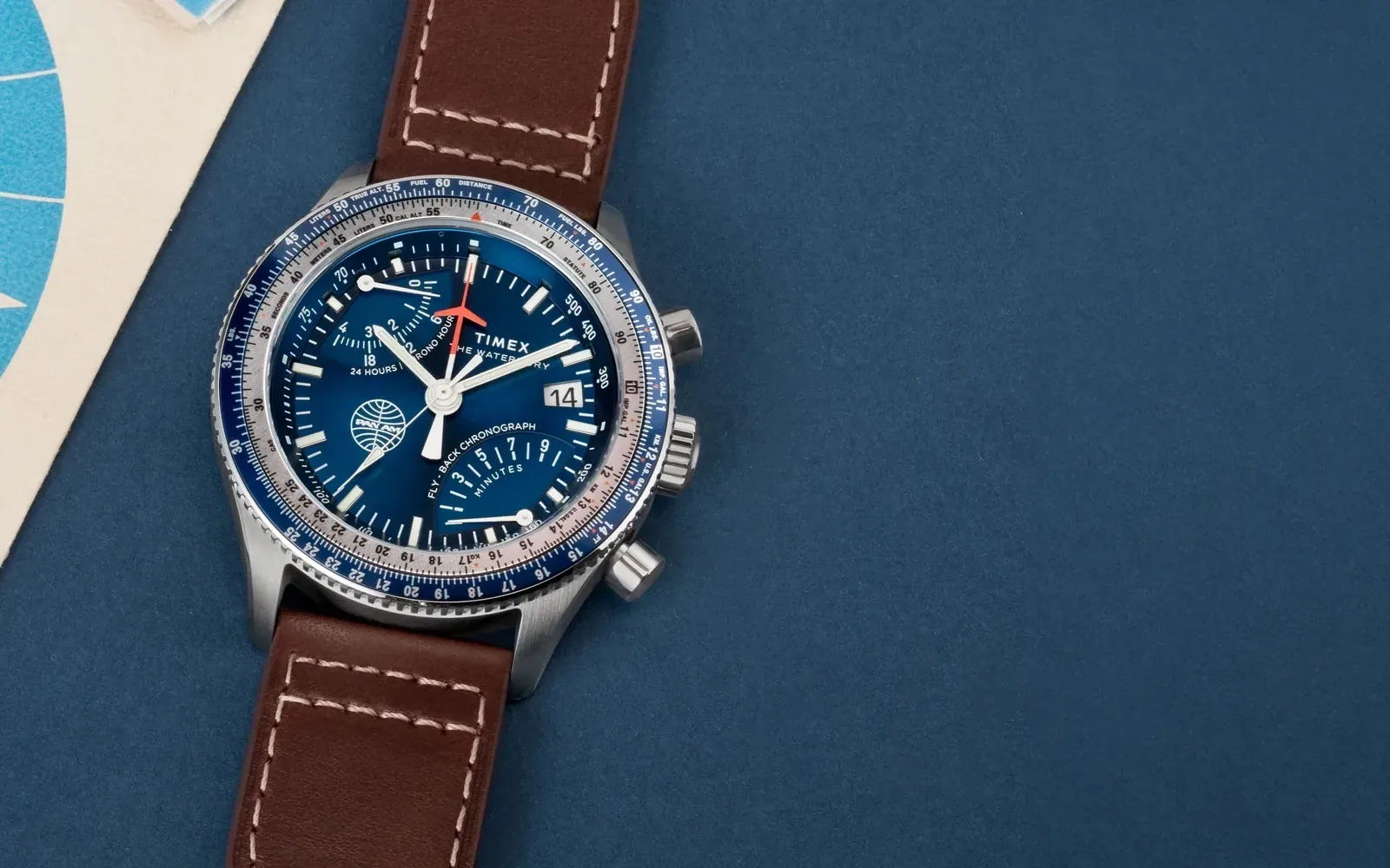 Timex fly back chronograph x pan am 1