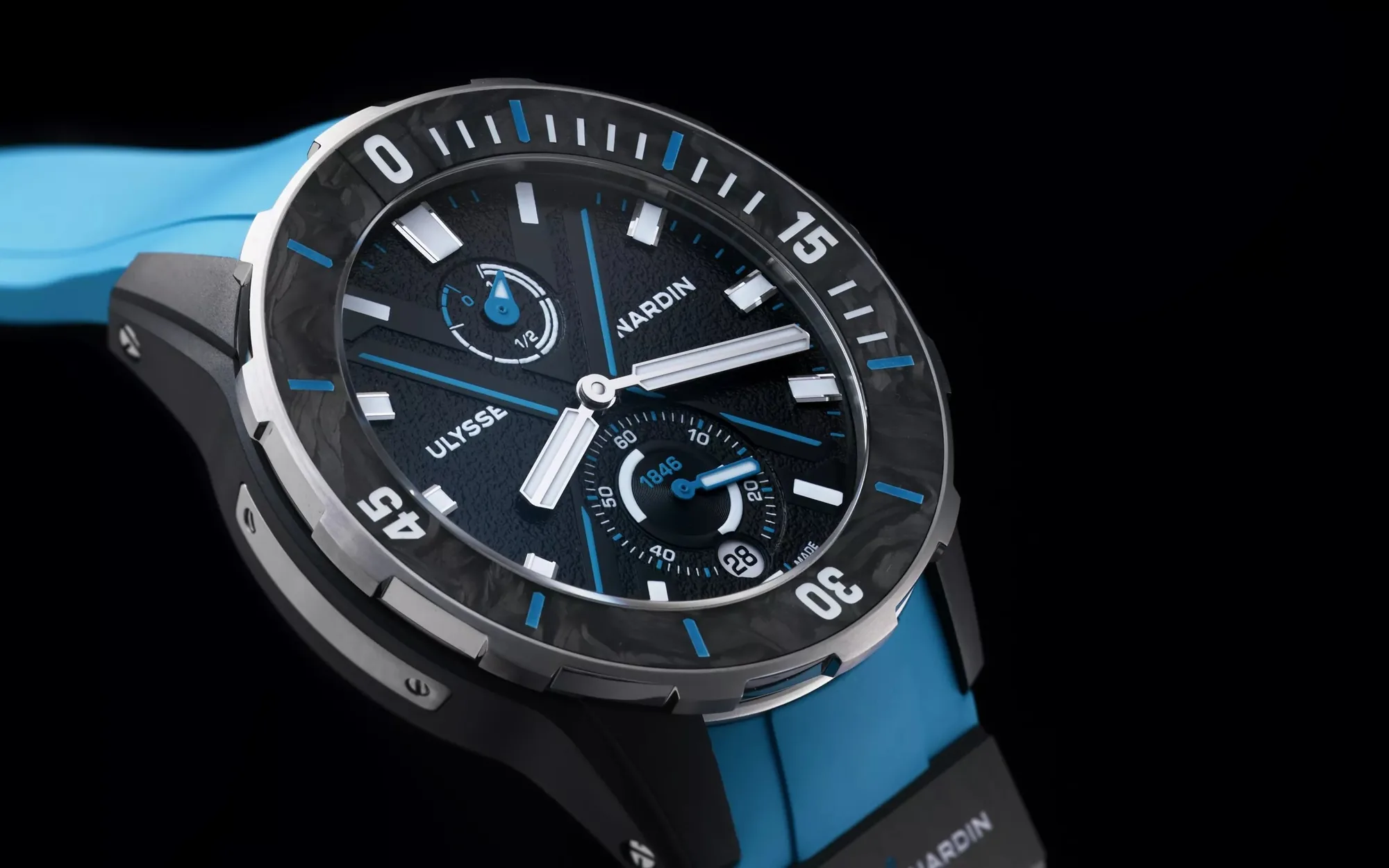 Ulysse nardin diver net azure 1 2